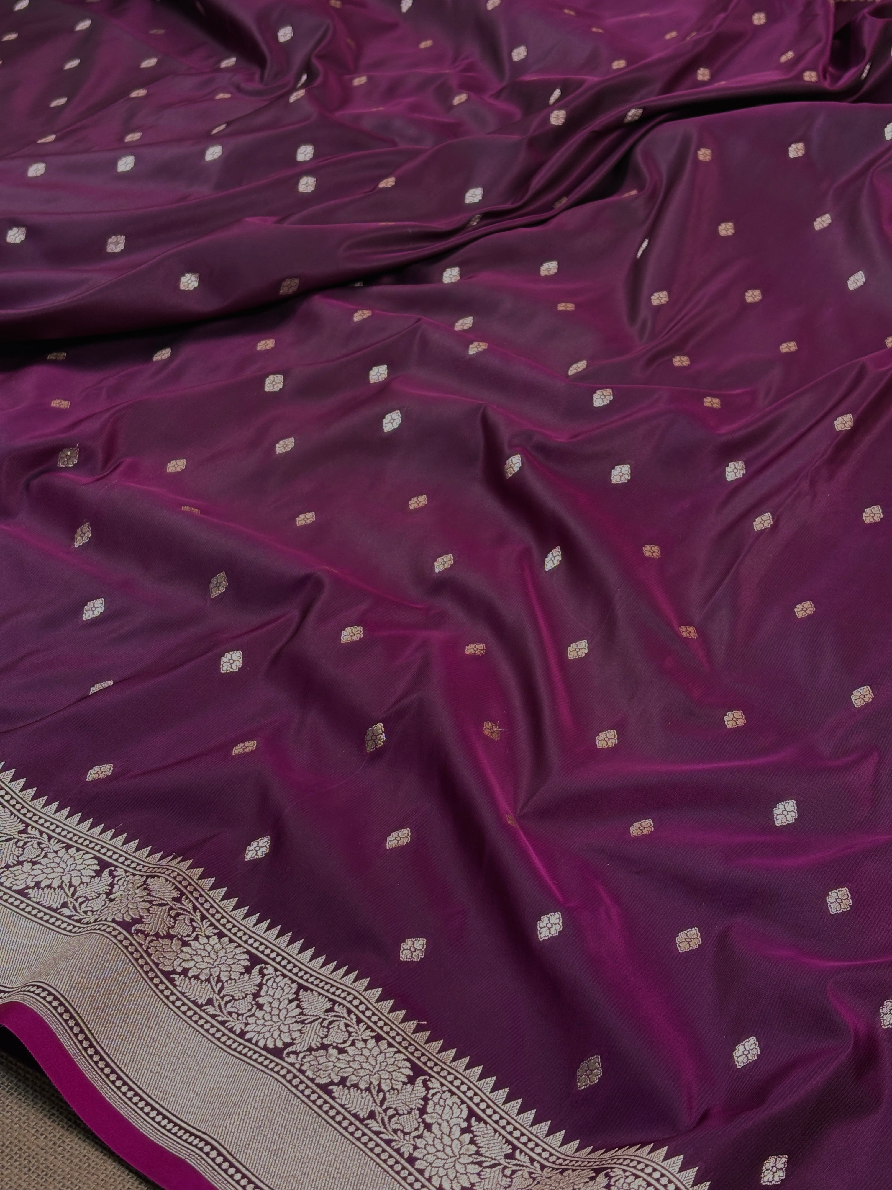 Premium Mashru Katan Banarasi Saree