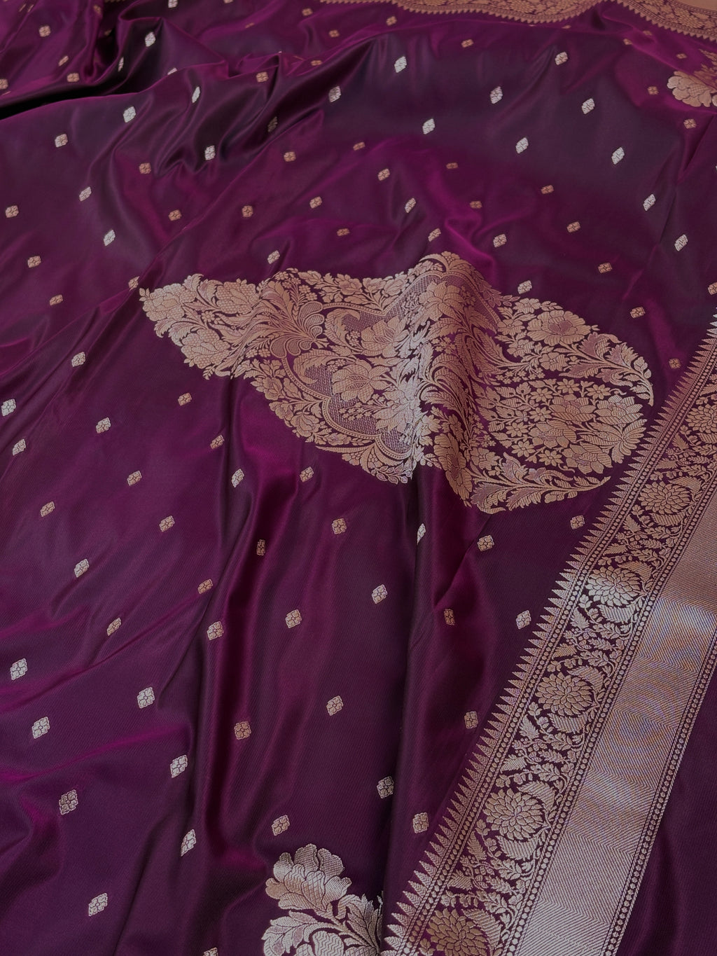 Premium Mashru Katan Banarasi Saree