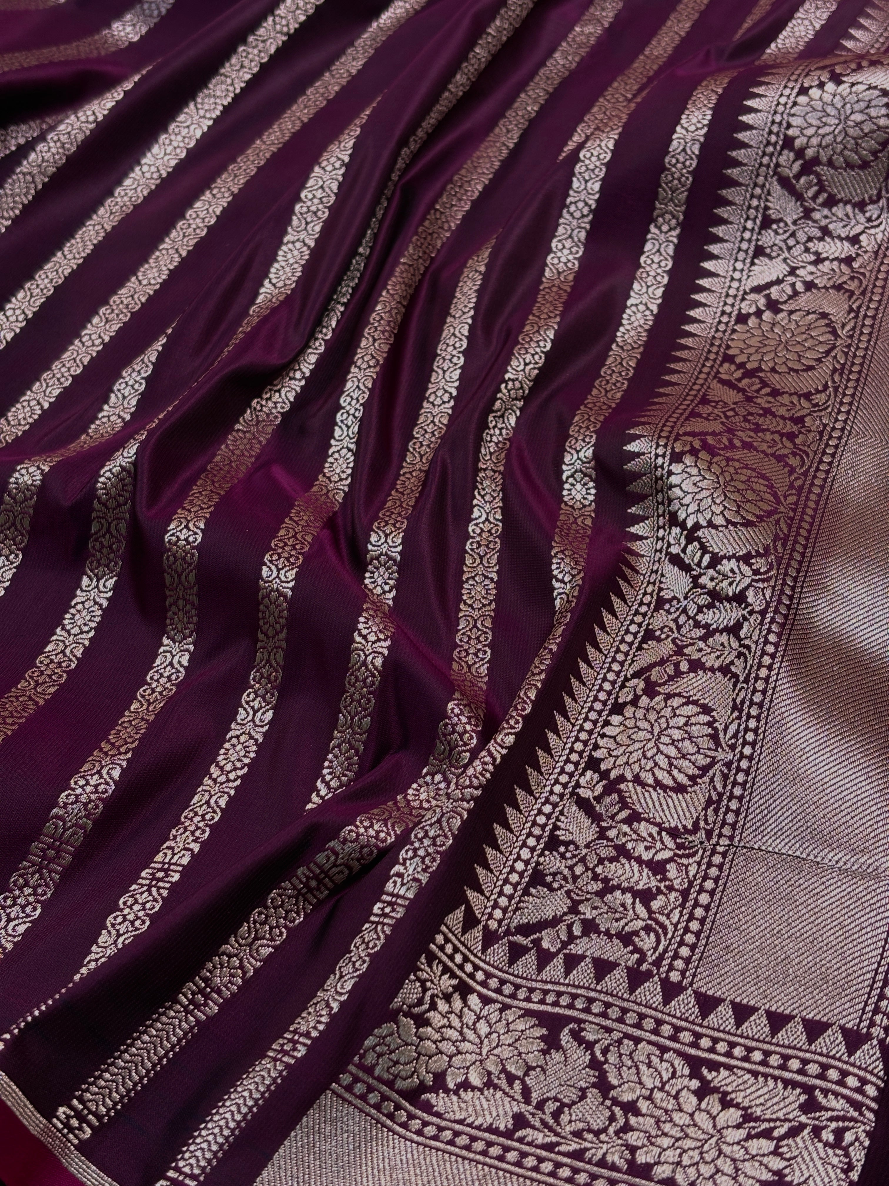 Premium Mashru Katan Banarasi Saree
