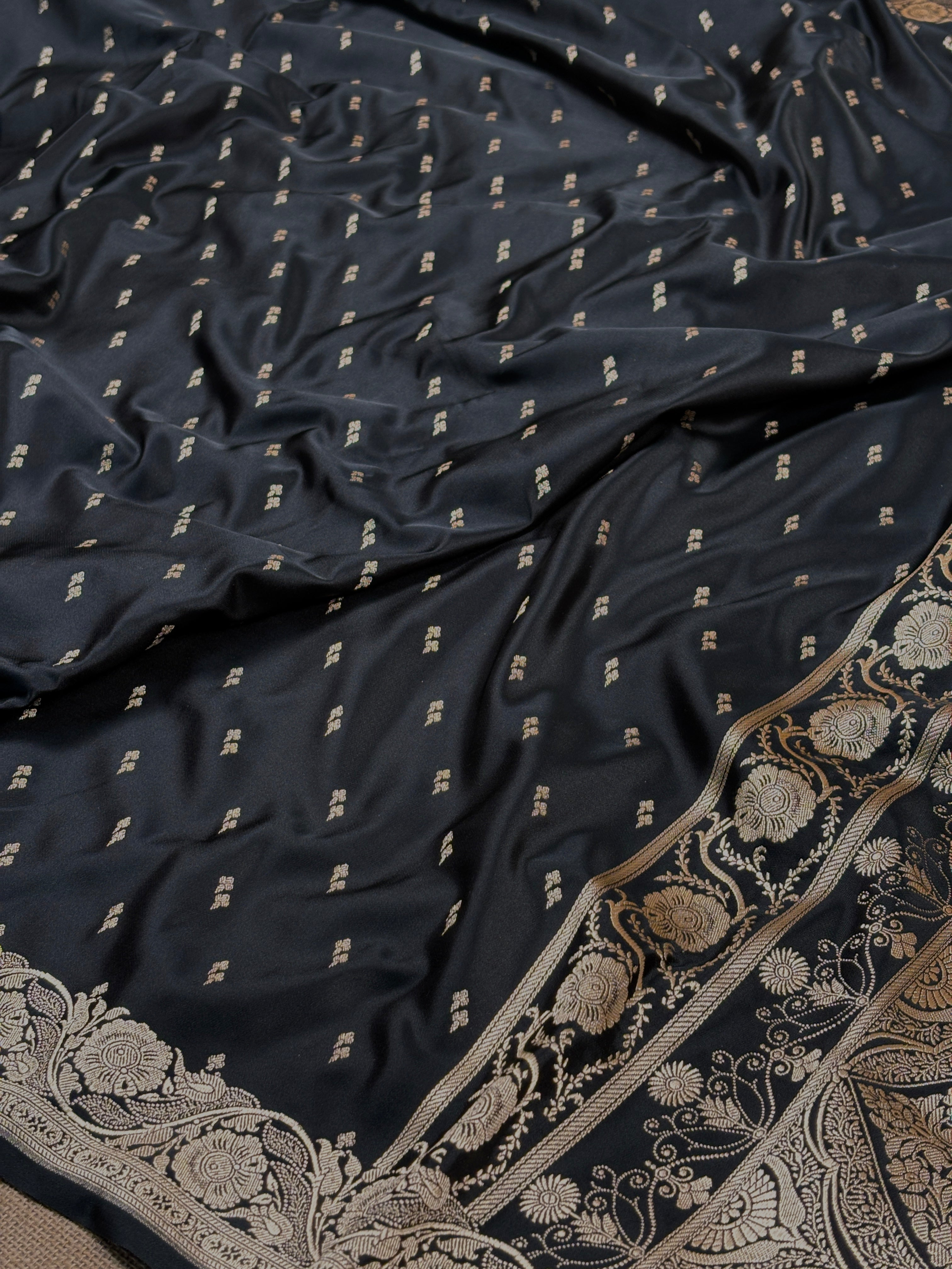 Premium Mashru Katan Banarasi Saree