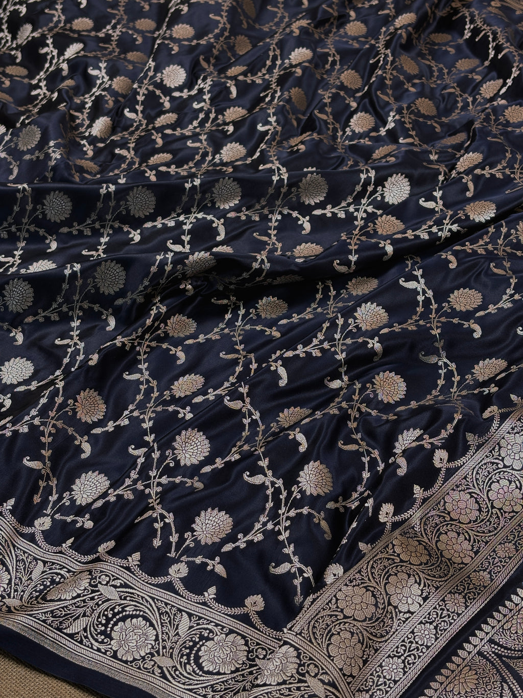 Mashru Katan Banarasi Saree