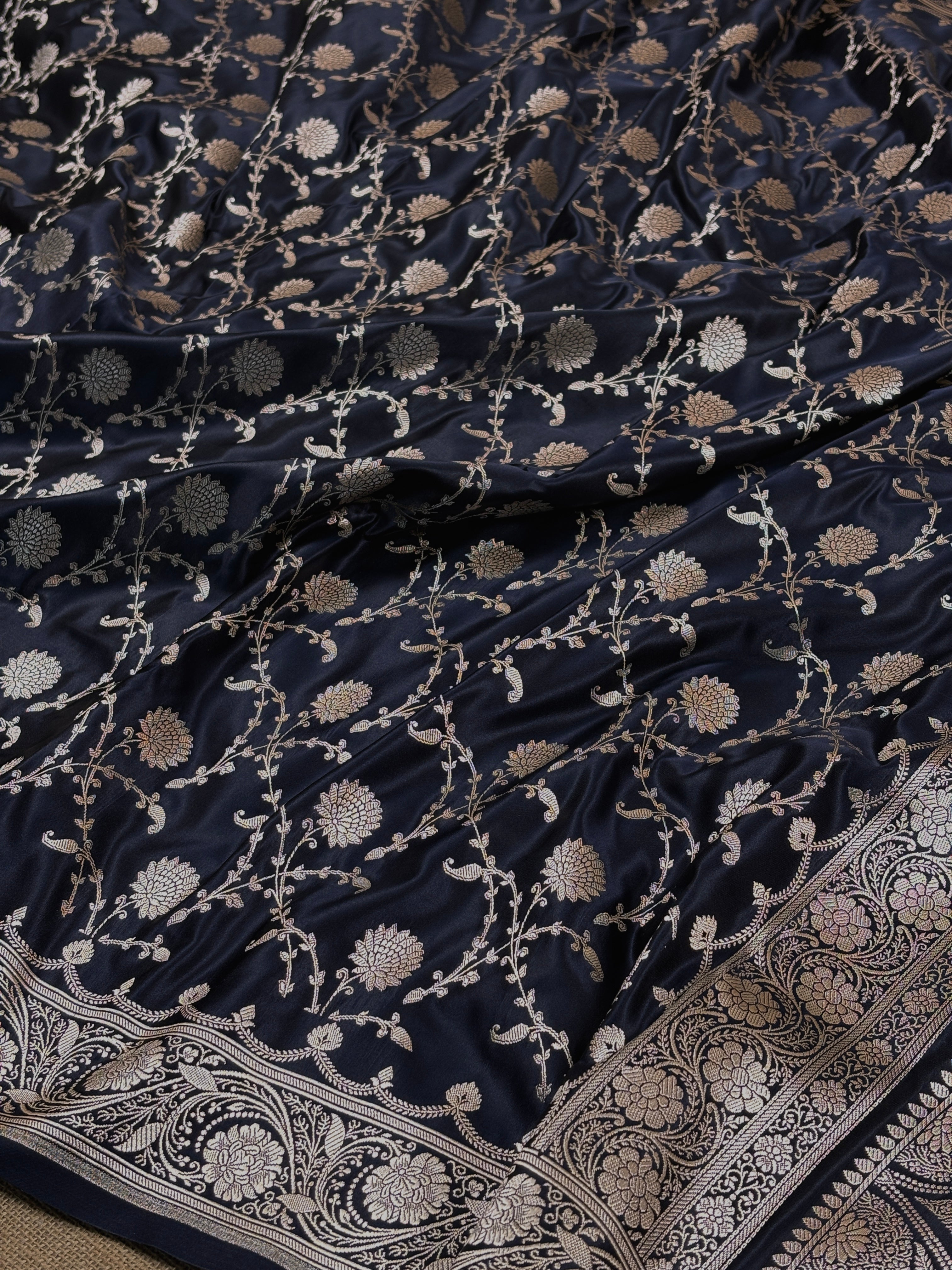 Mashru Katan Banarasi Saree