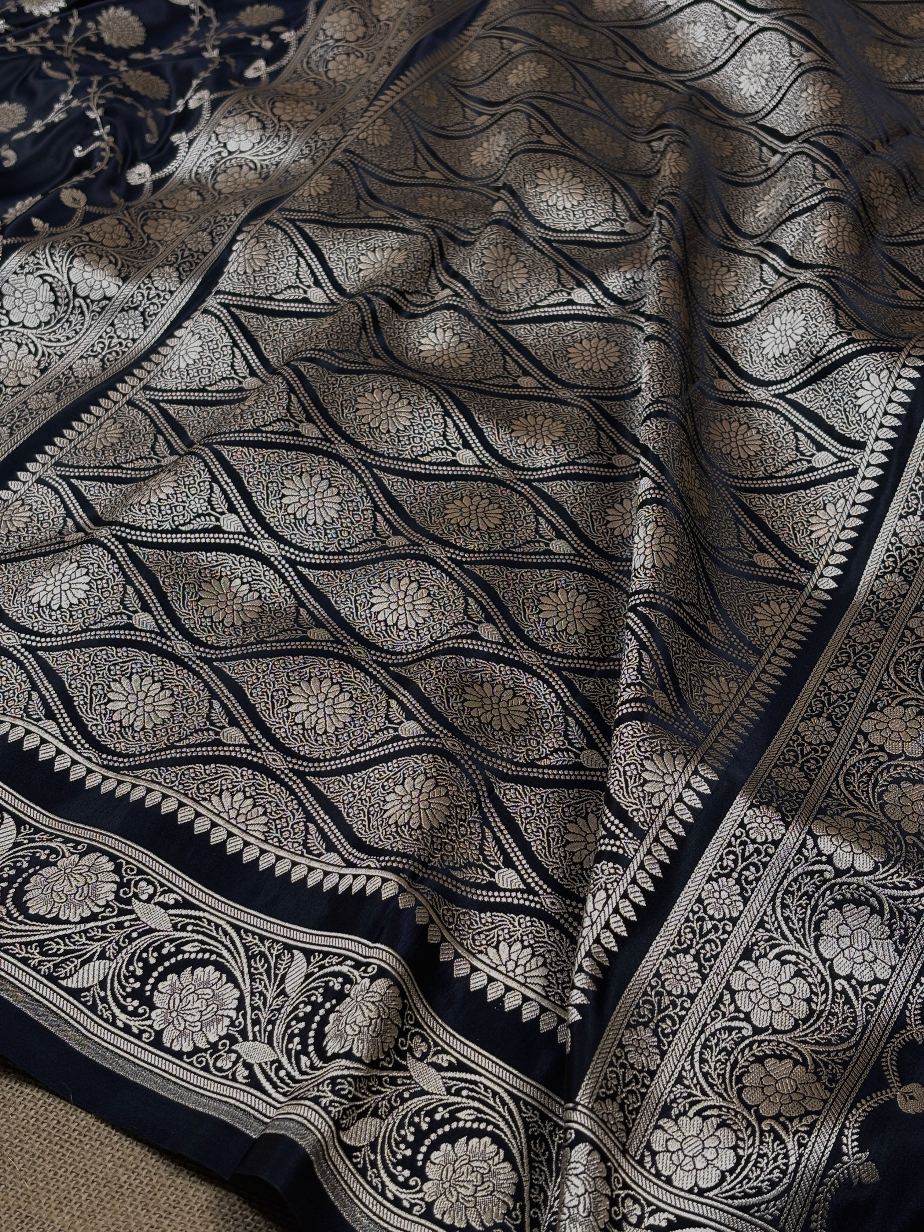 Mashru Katan Banarasi Saree