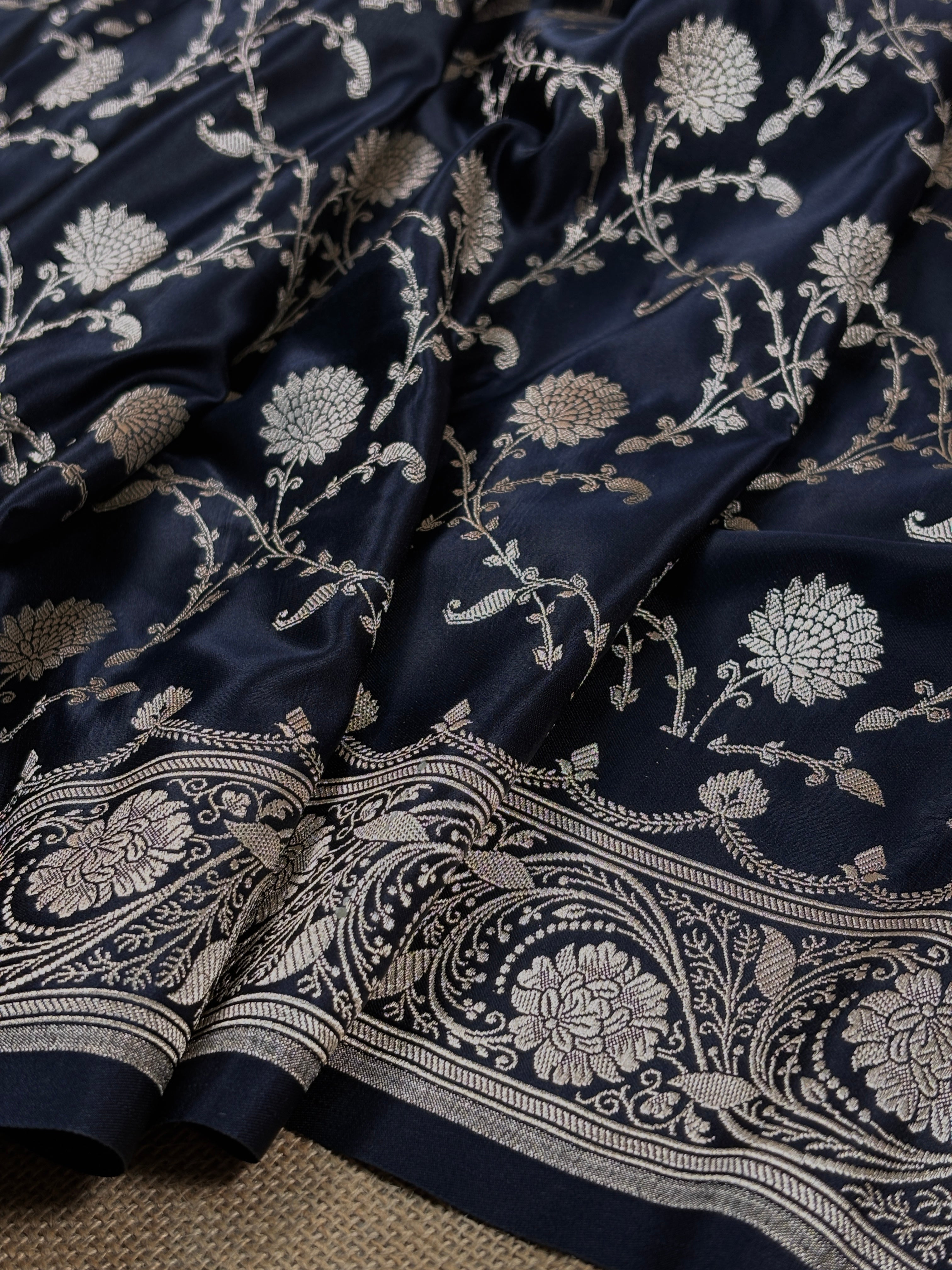 Mashru Katan Banarasi Saree