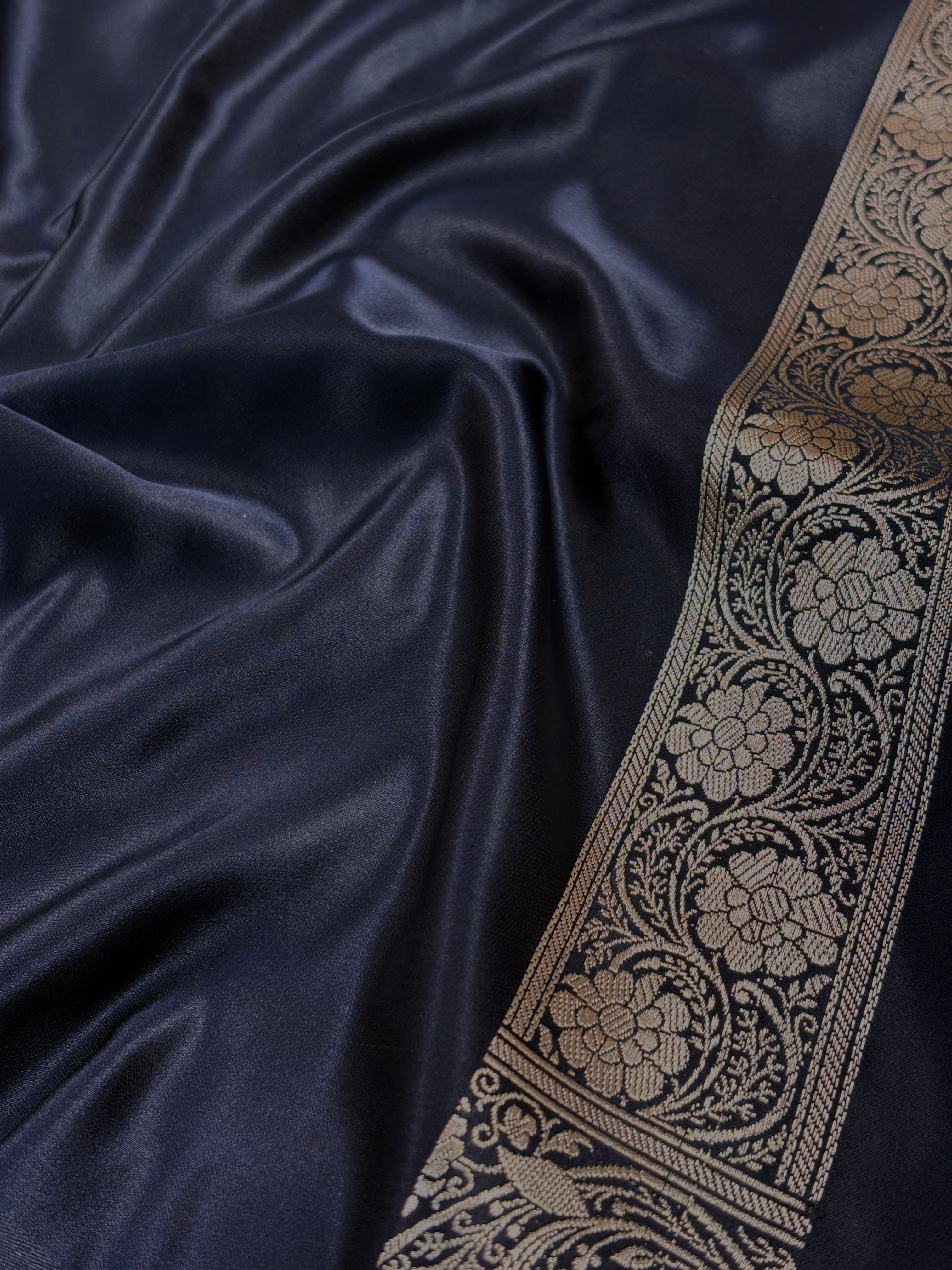 Mashru Katan Banarasi Saree