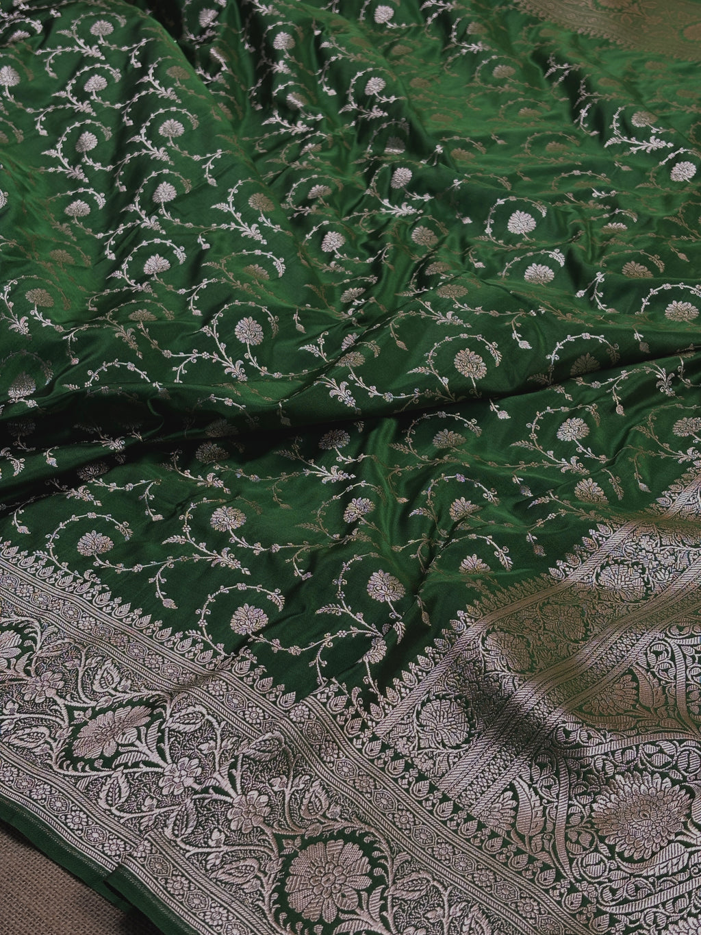 Mashru Katan Banarasi Saree