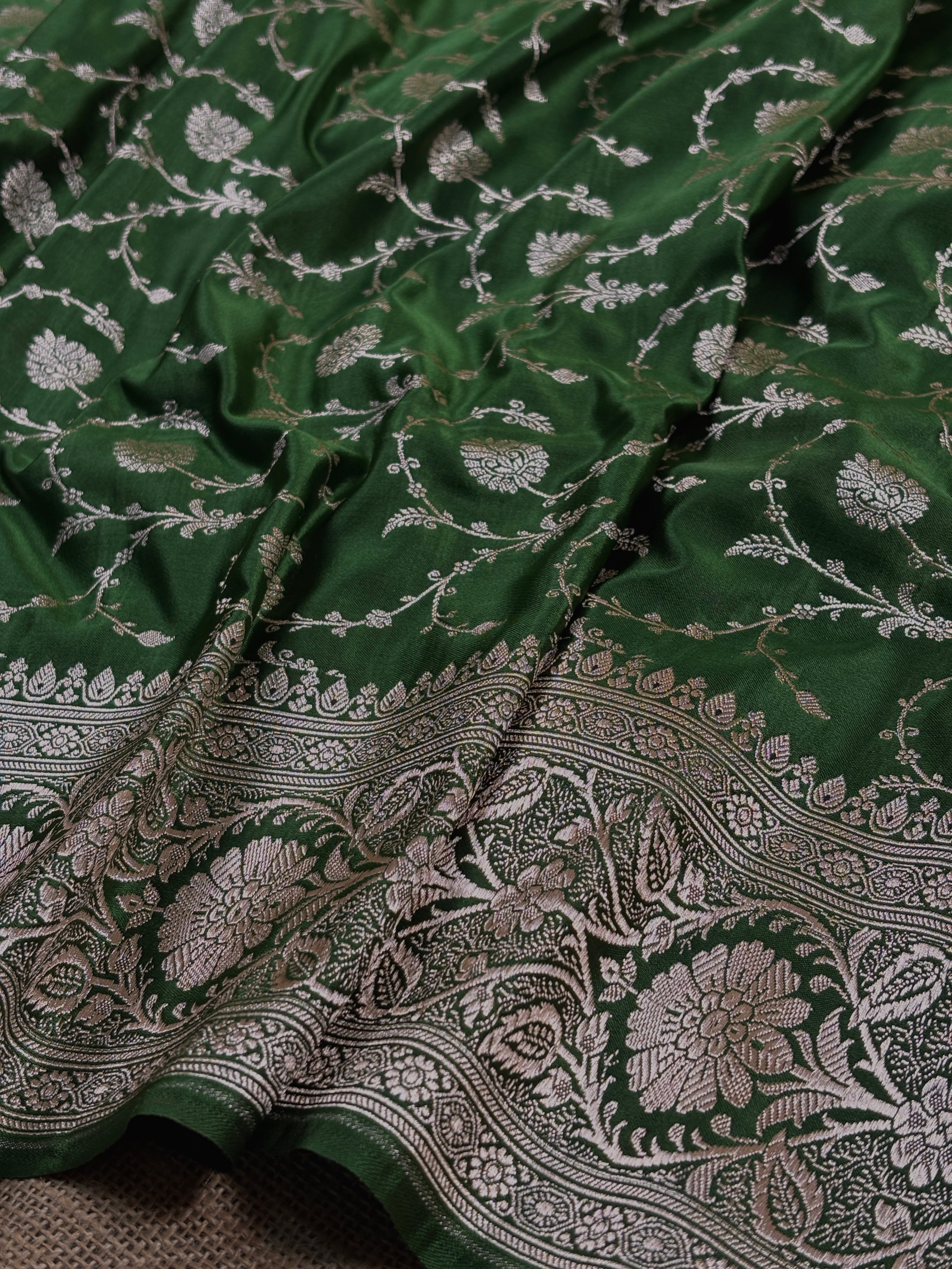 Mashru Katan Banarasi Saree