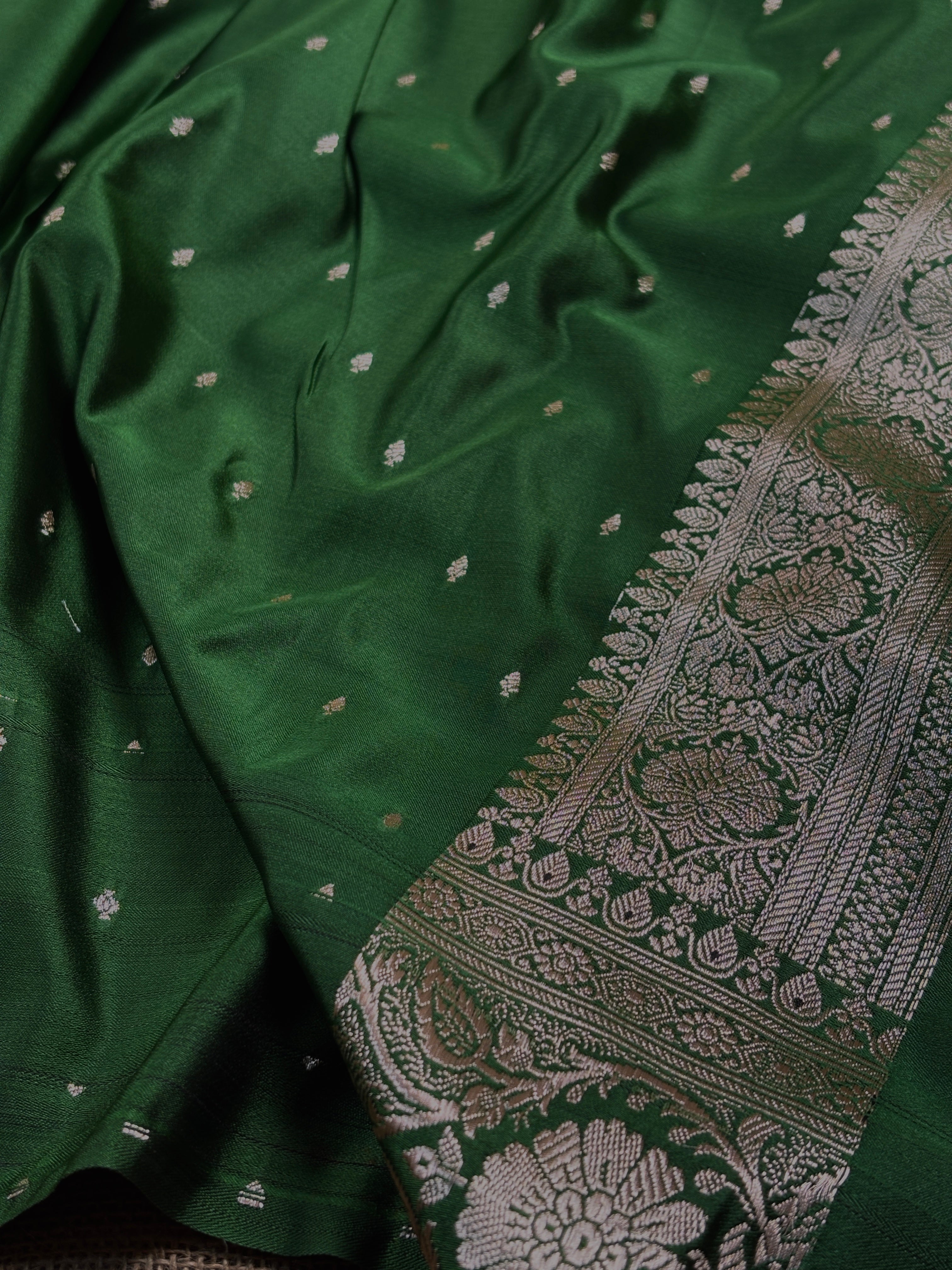 Mashru Katan Banarasi Saree