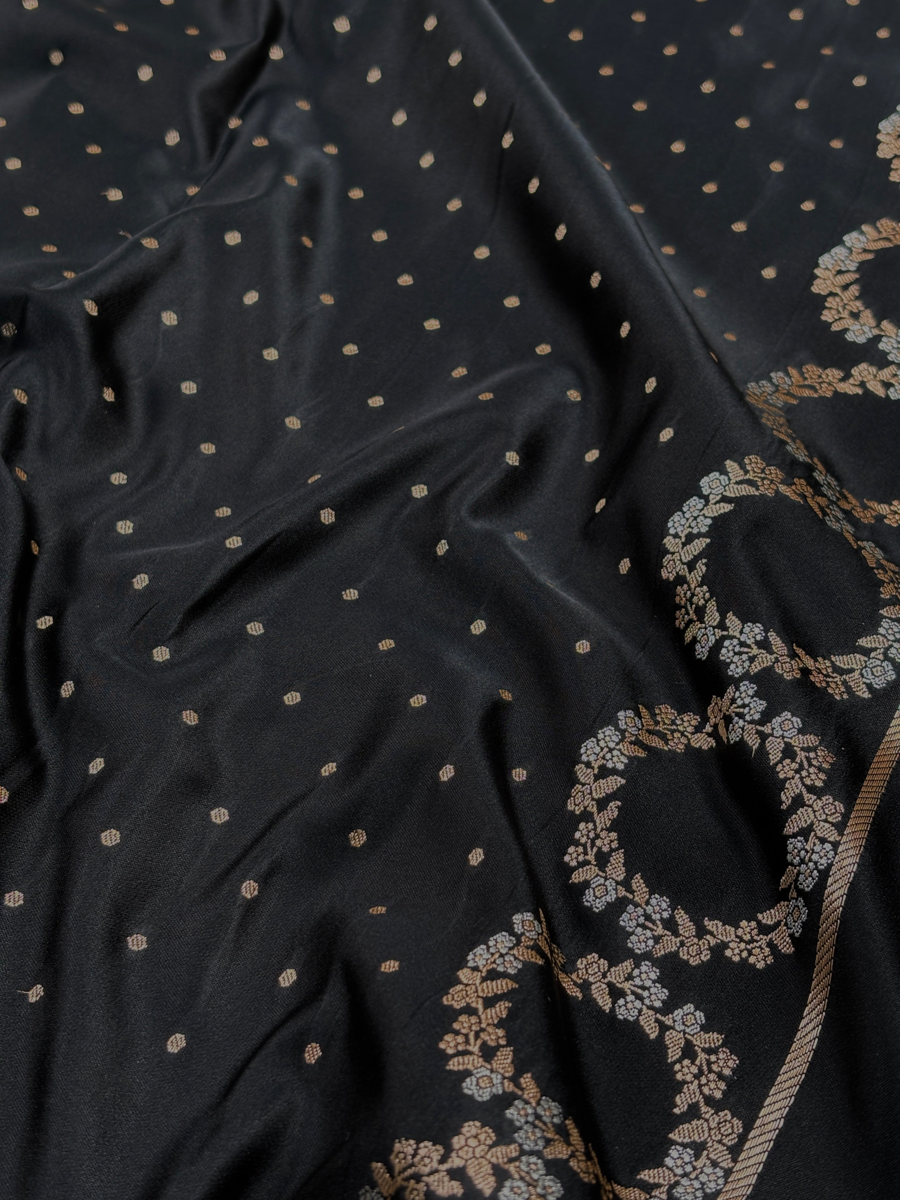 Premium mashru katan alfi banarasi saree