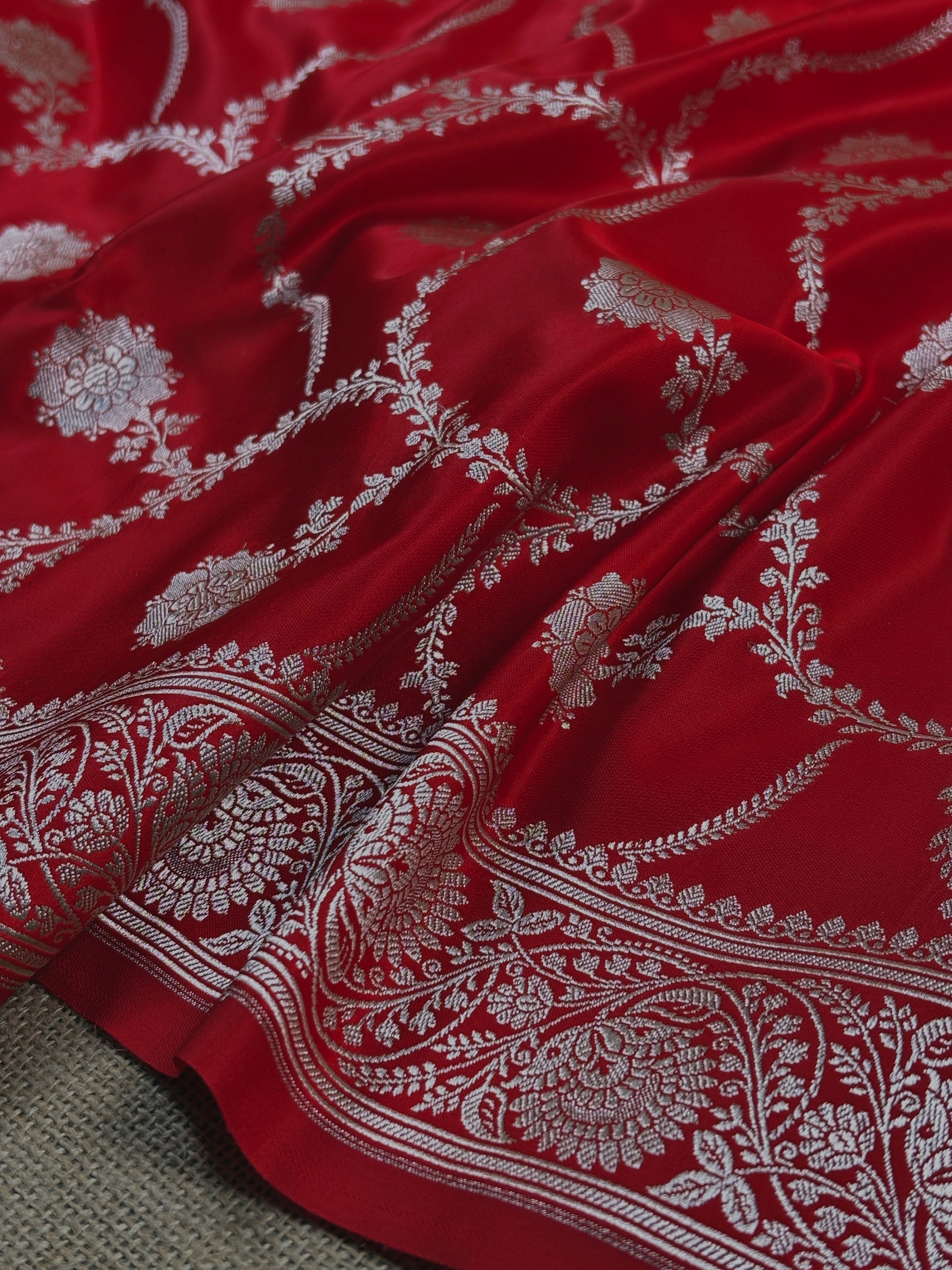 Mashru Katan Banarasi Saree