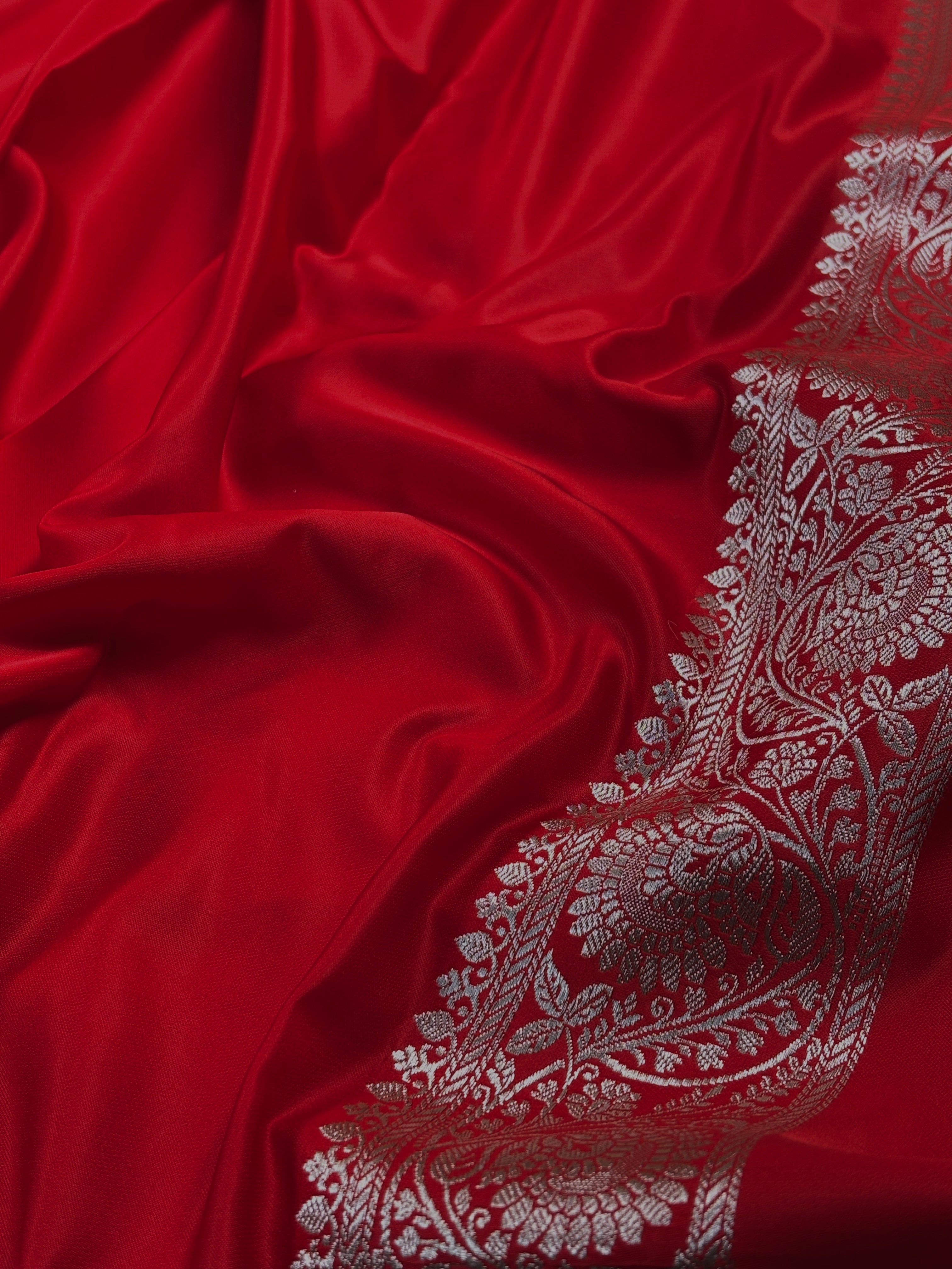 Mashru Katan Banarasi Saree