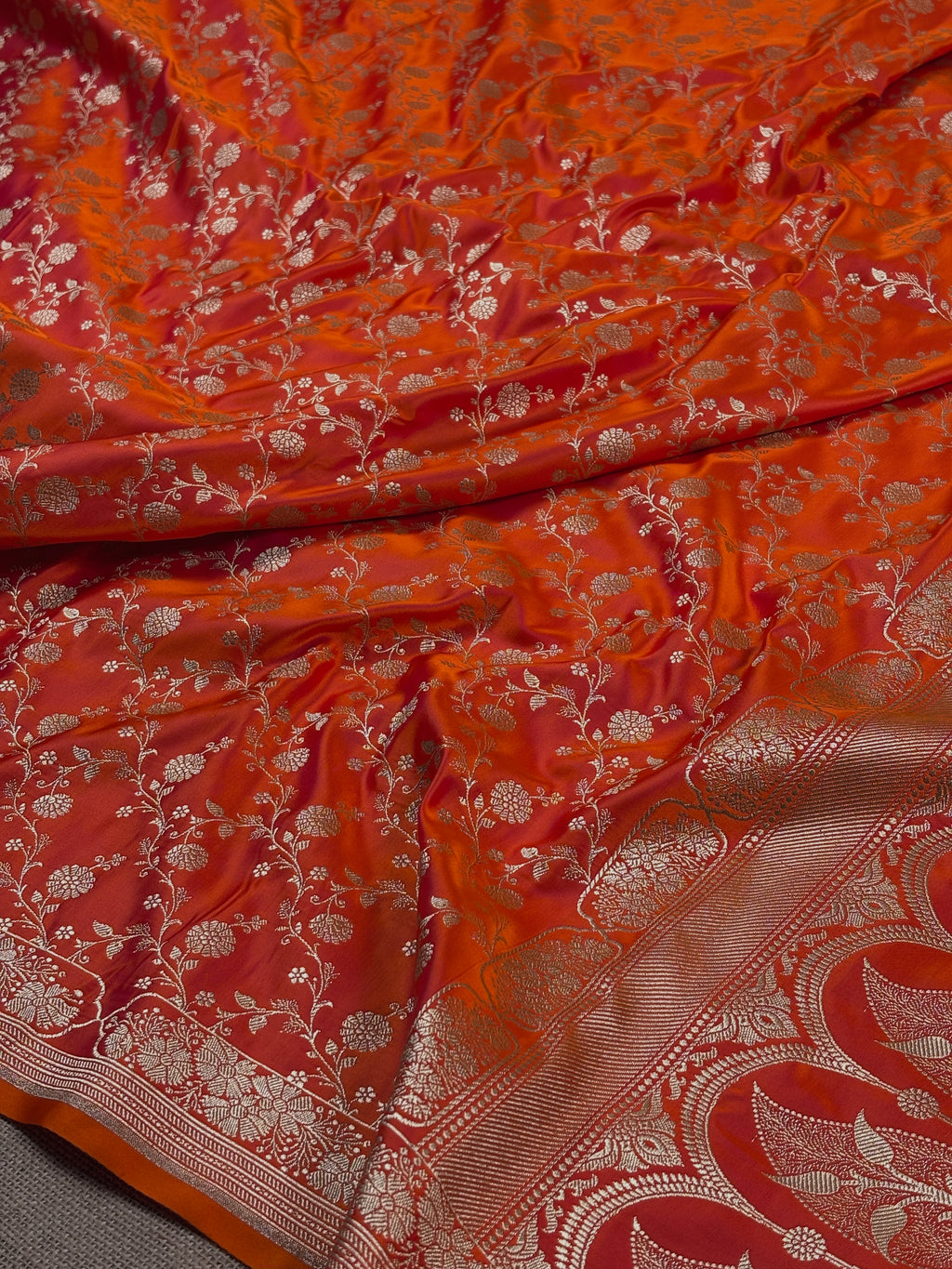 Mashru Katan Banarasi Saree