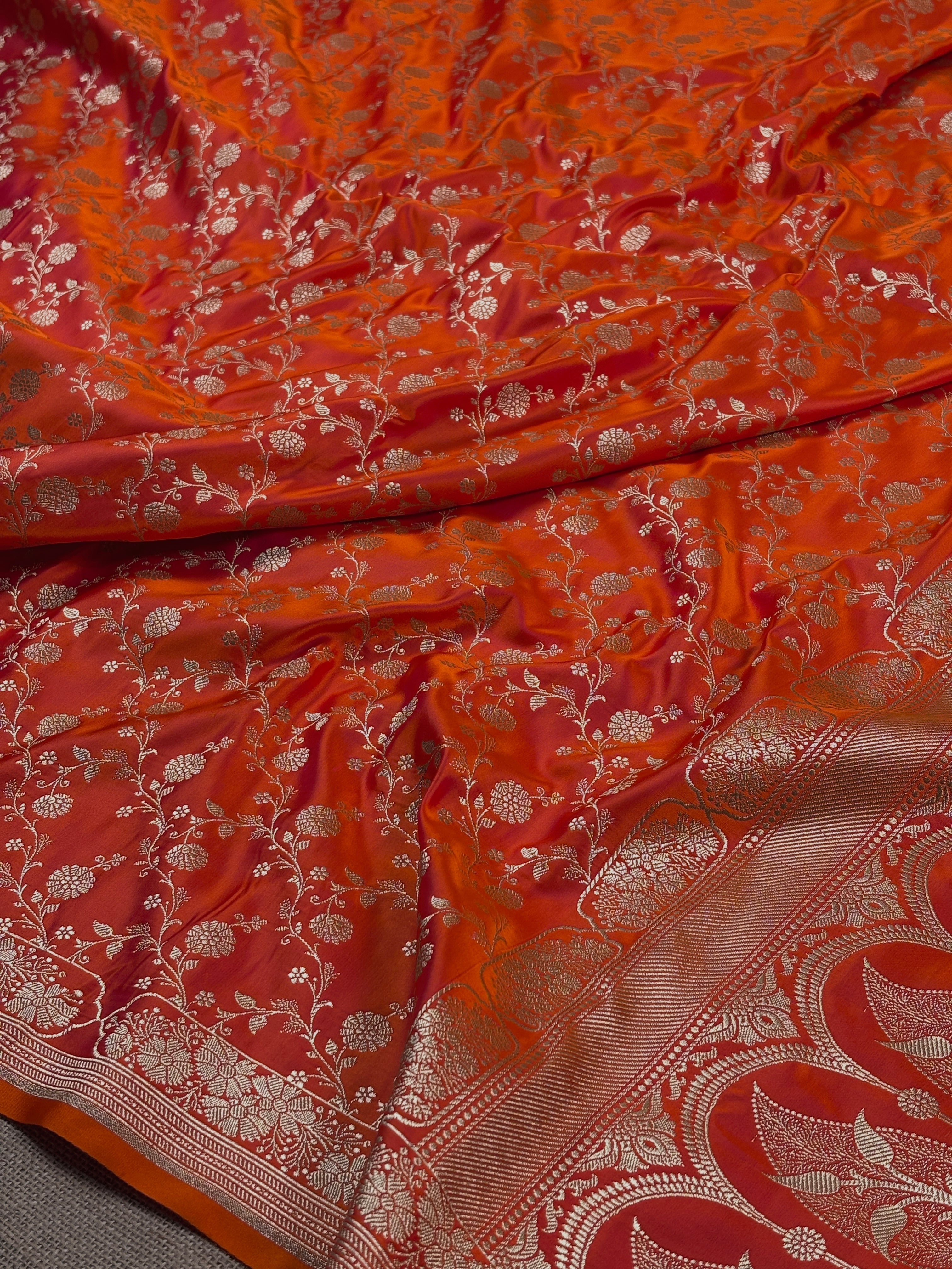 Mashru Katan Banarasi Saree