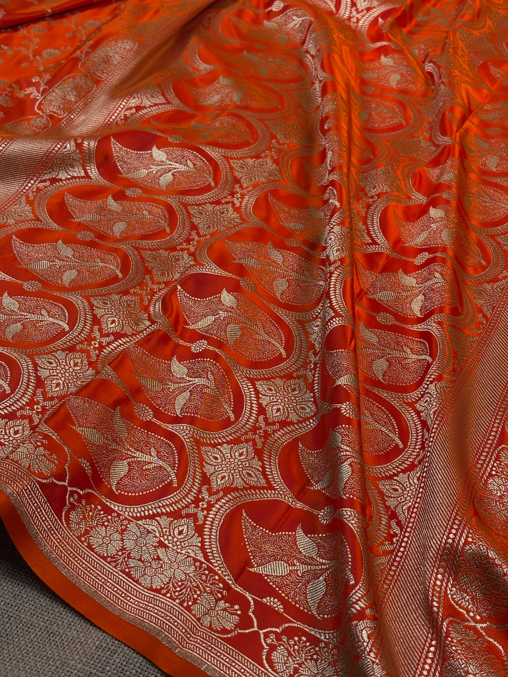 Mashru Katan Banarasi Saree