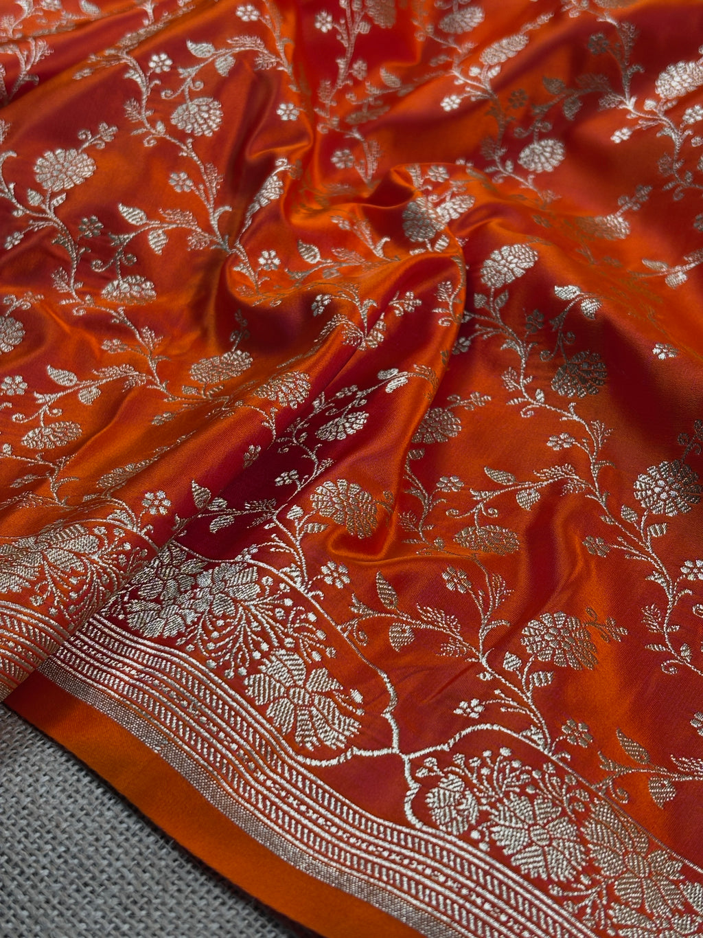Mashru Katan Banarasi Saree