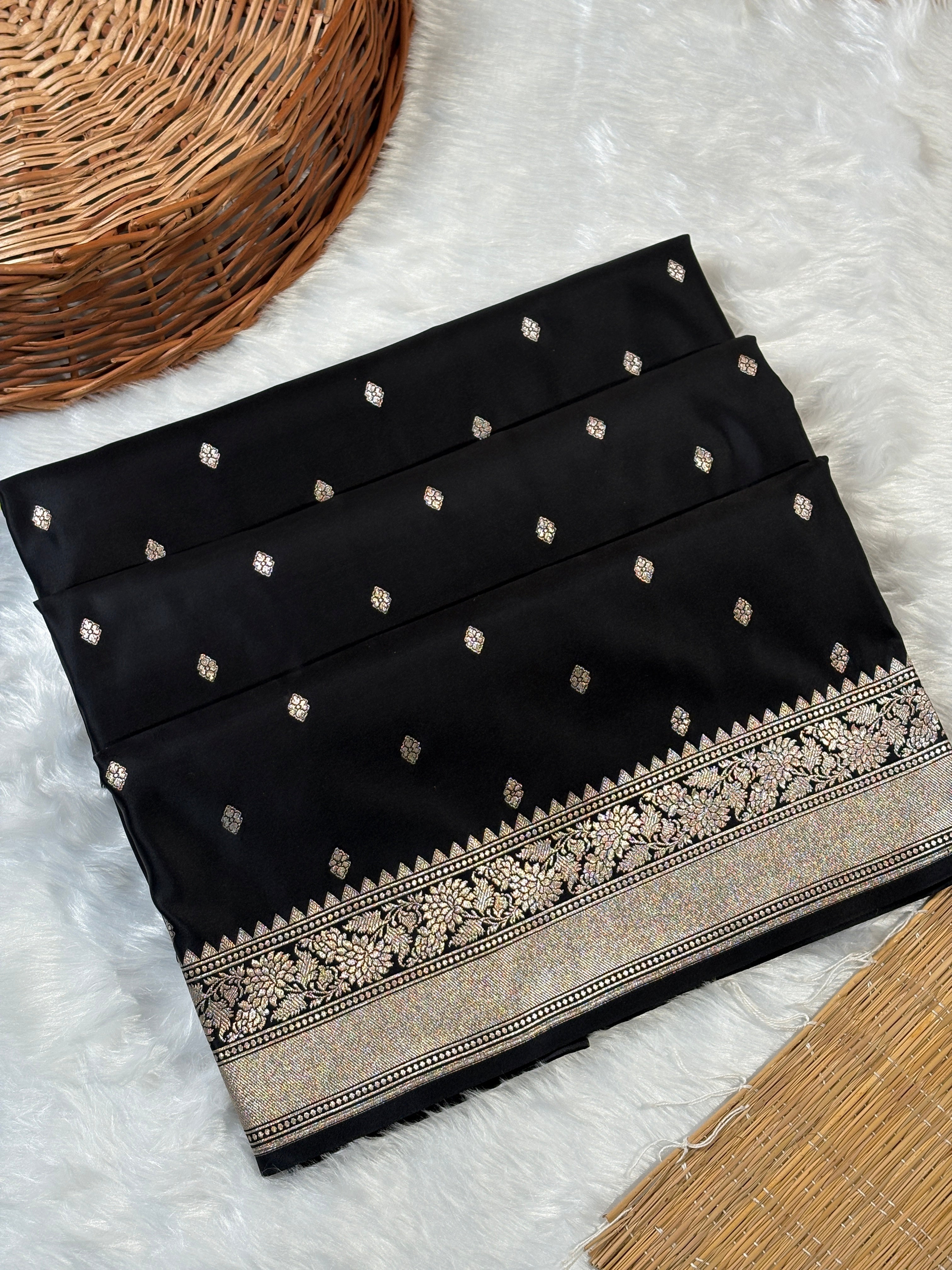 Premium Mashru Katan Banarasi Saree