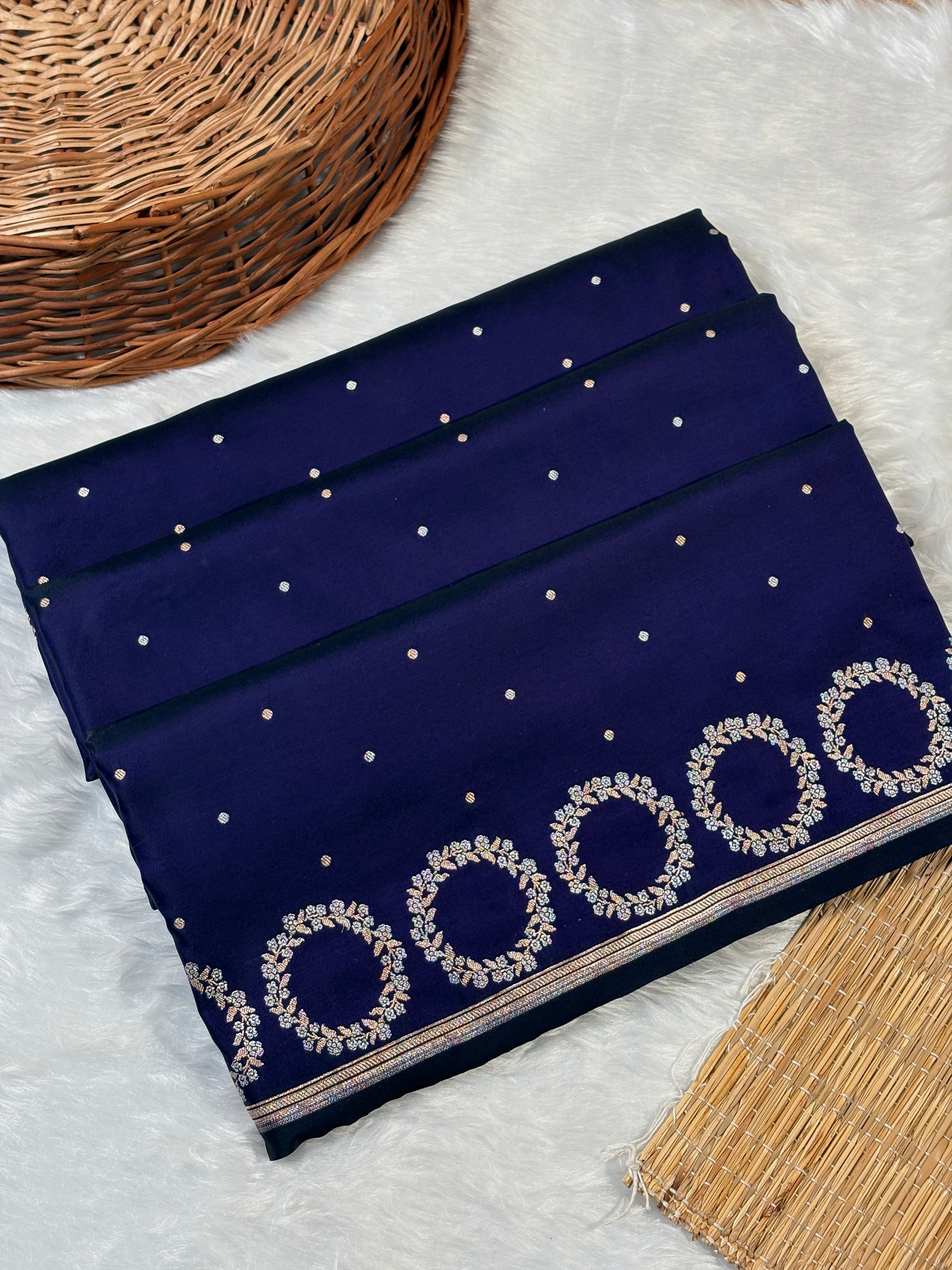 Premium Mashru Katan Banarasi Saree