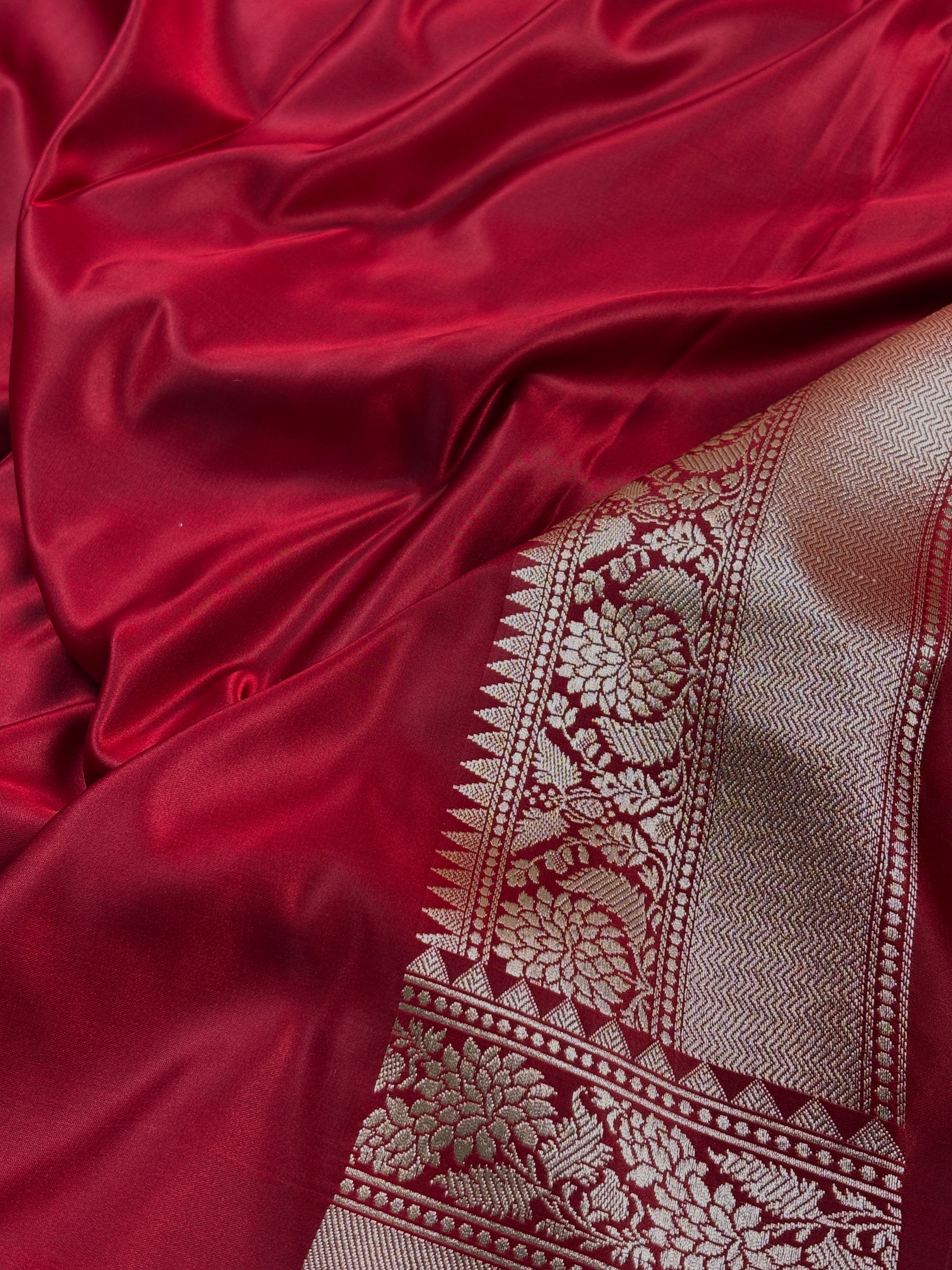 Premium Mashru Katan Banarasi Saree