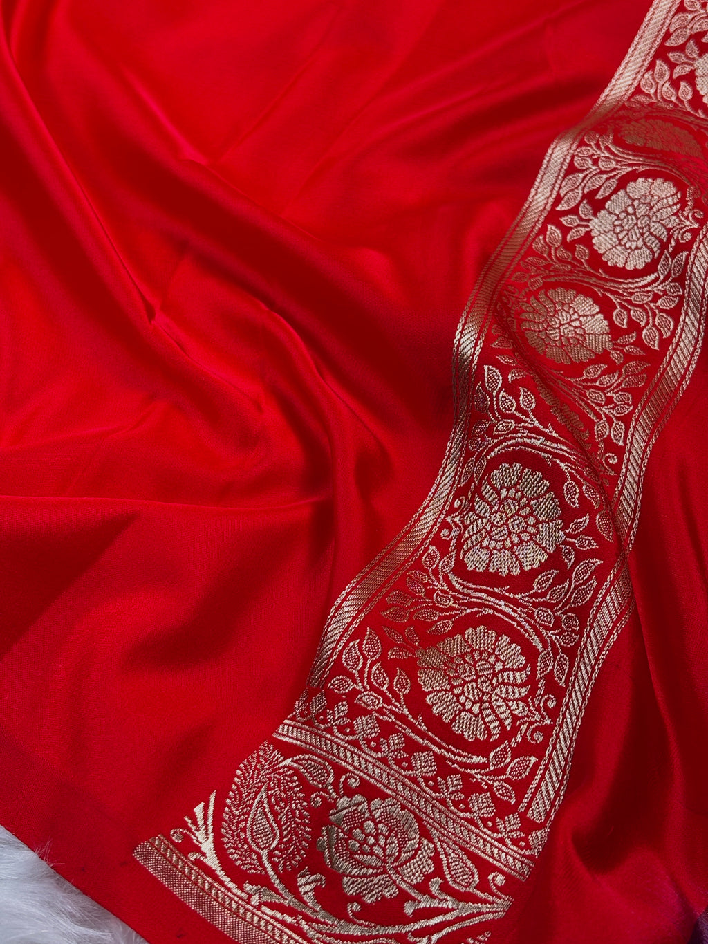 Mashru Katan Banarasi Saree