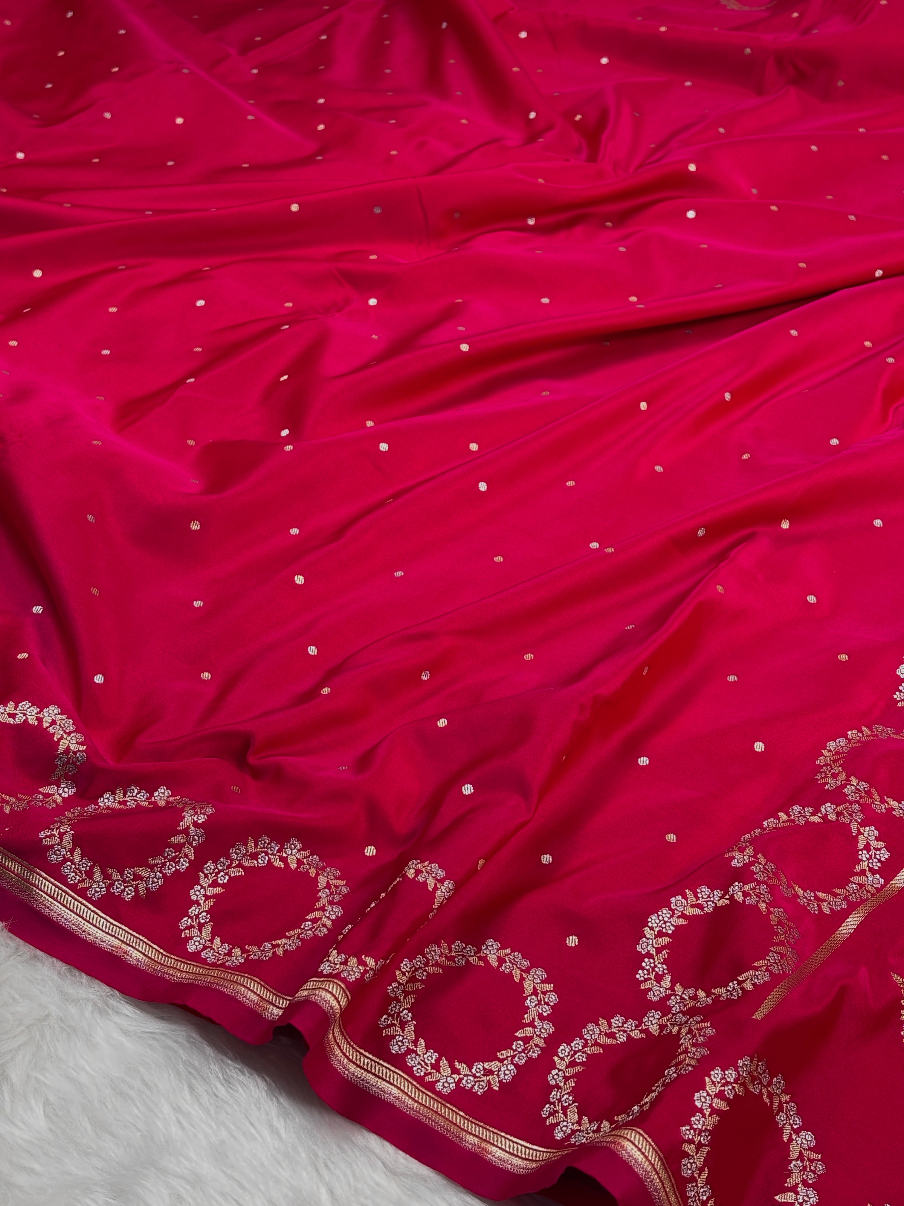 Premium Mashru Katan Banarasi Saree