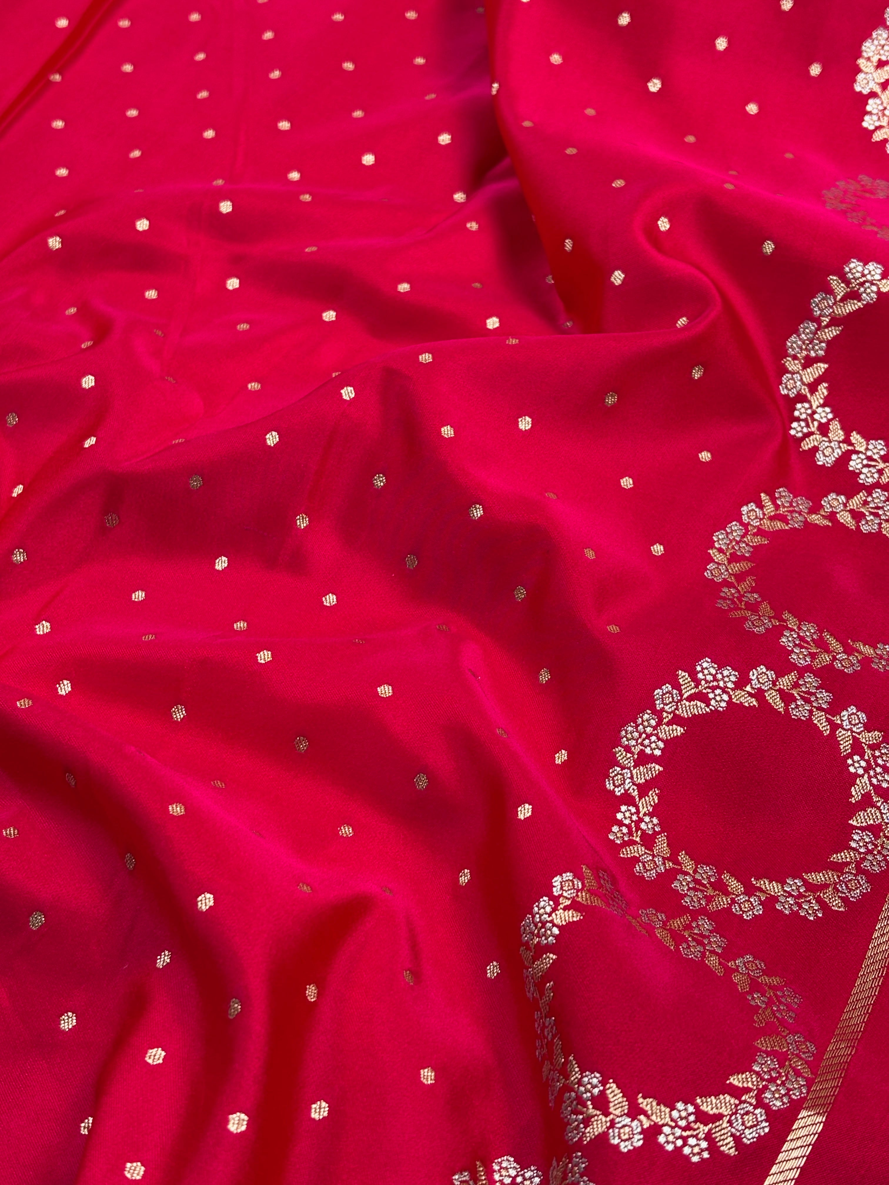 Premium Mashru Katan Banarasi Saree