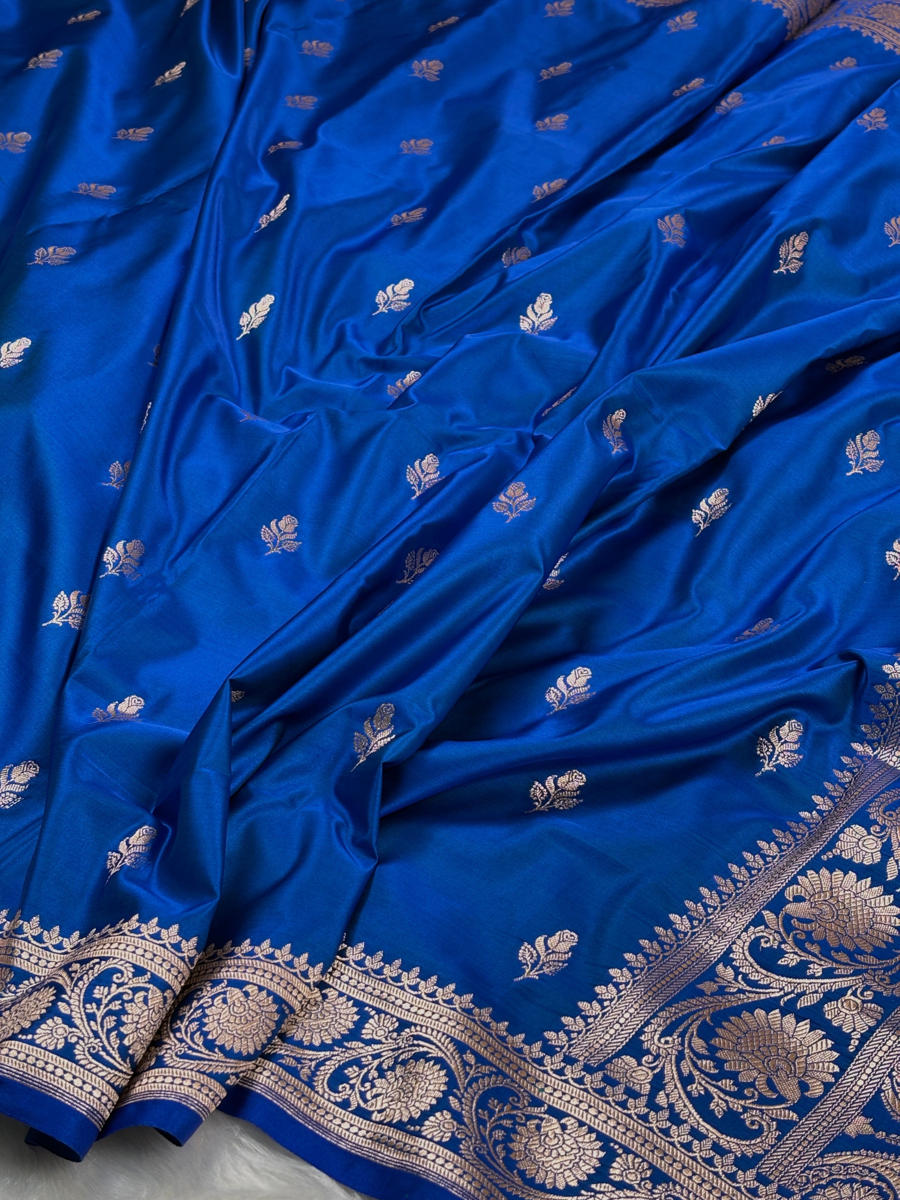 Mashru Katan Banarasi Saree