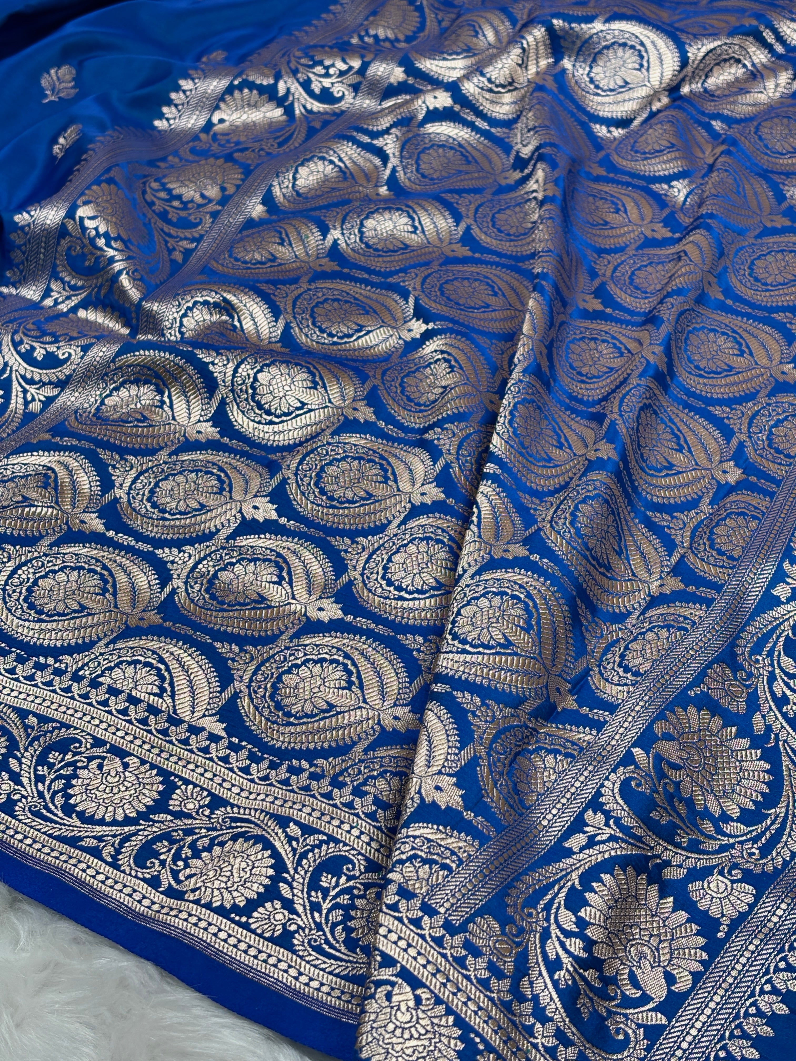 Mashru Katan Banarasi Saree