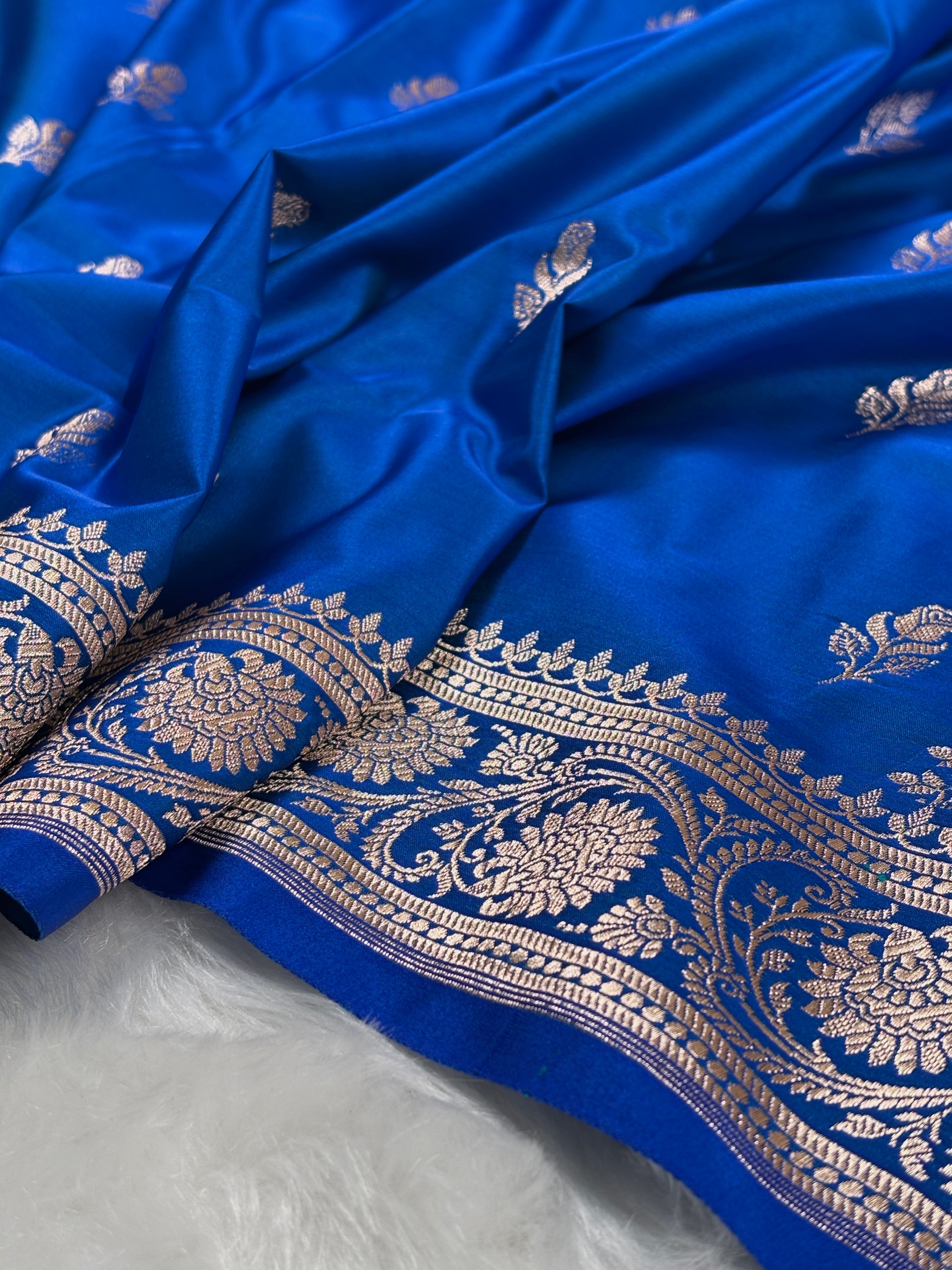 Mashru Katan Banarasi Saree