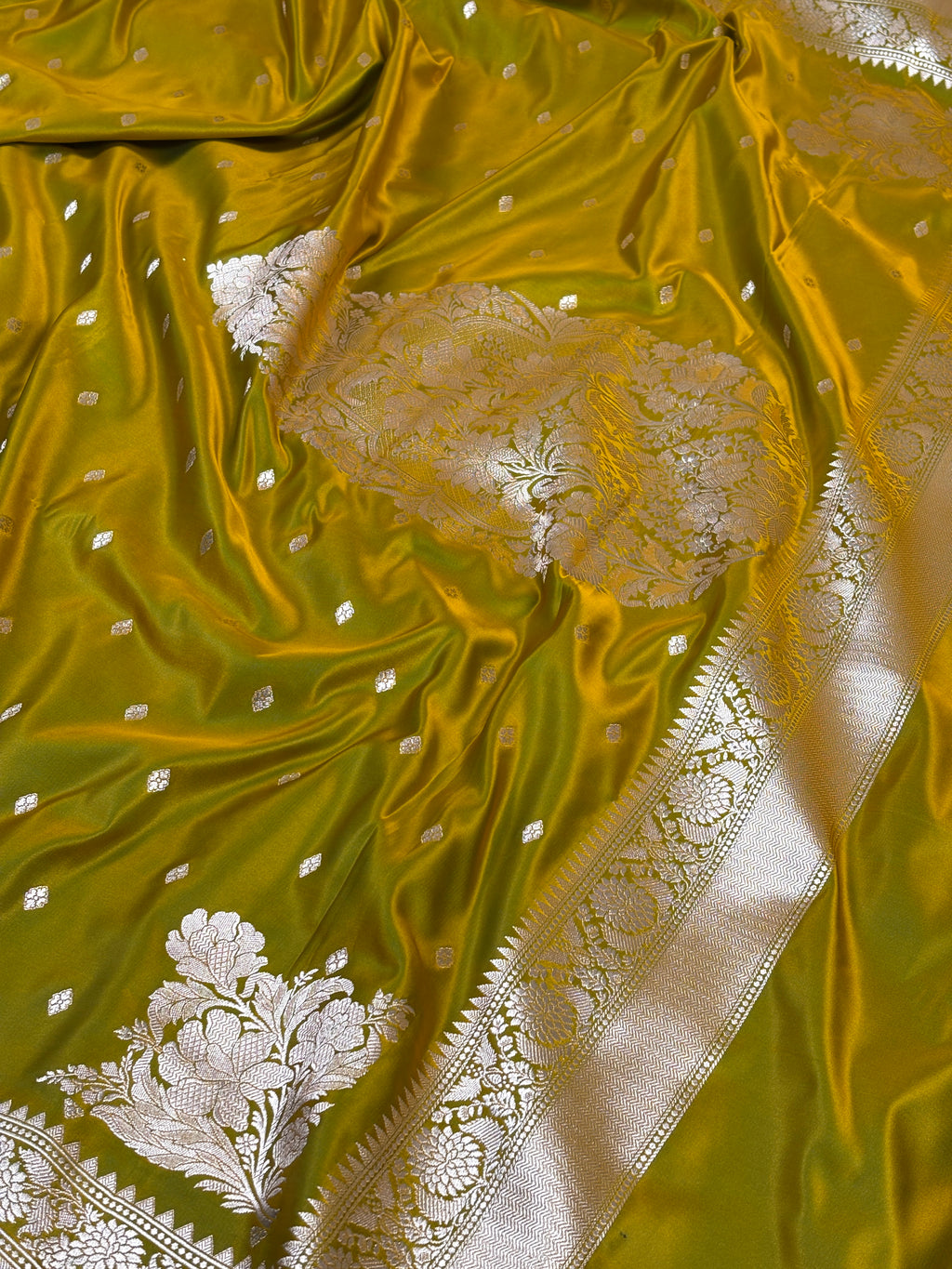 Premium Mashru Katan Banarasi Saree