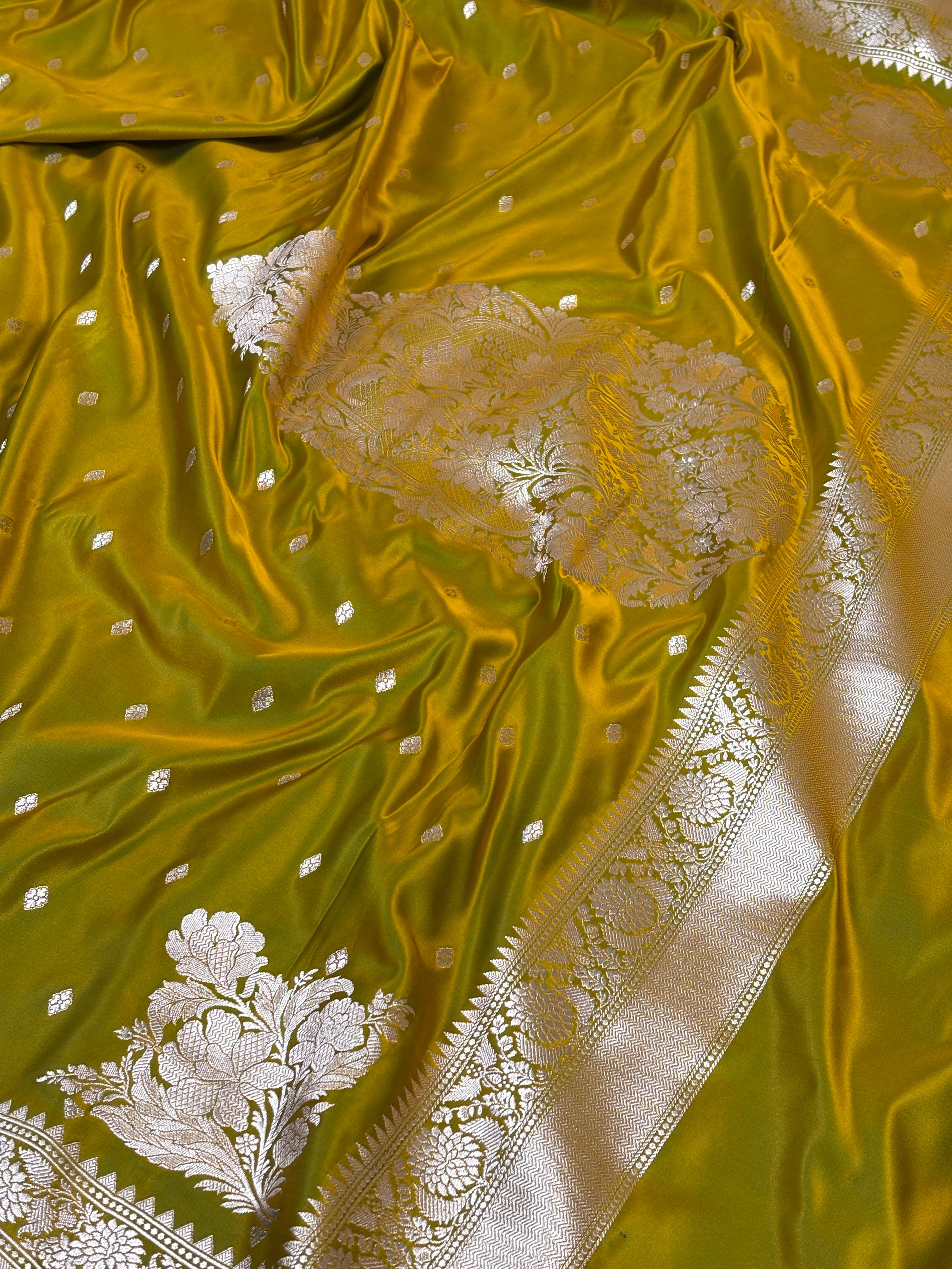 Premium Mashru Katan Banarasi Saree