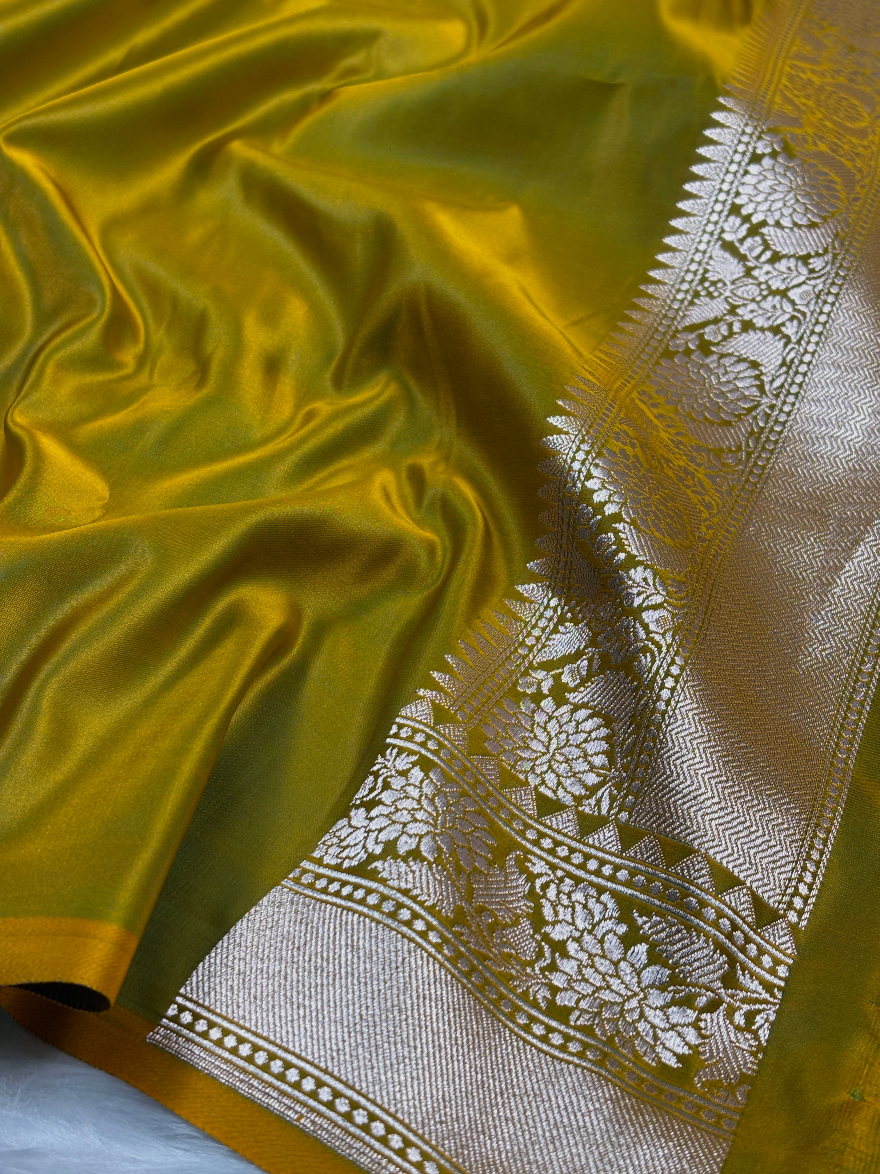 Premium Mashru Katan Banarasi Saree