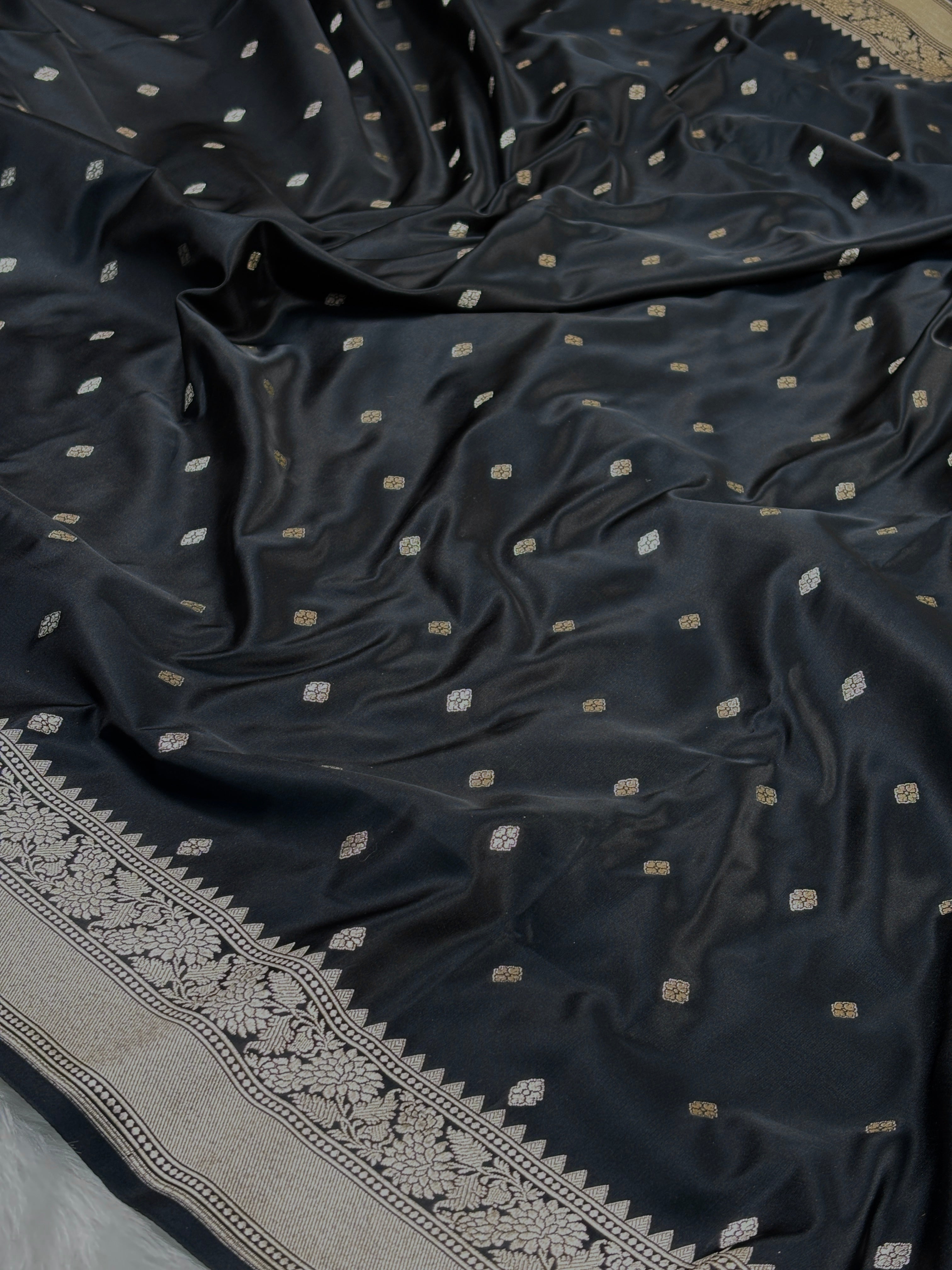 Premium Mashru Katan Banarasi Saree