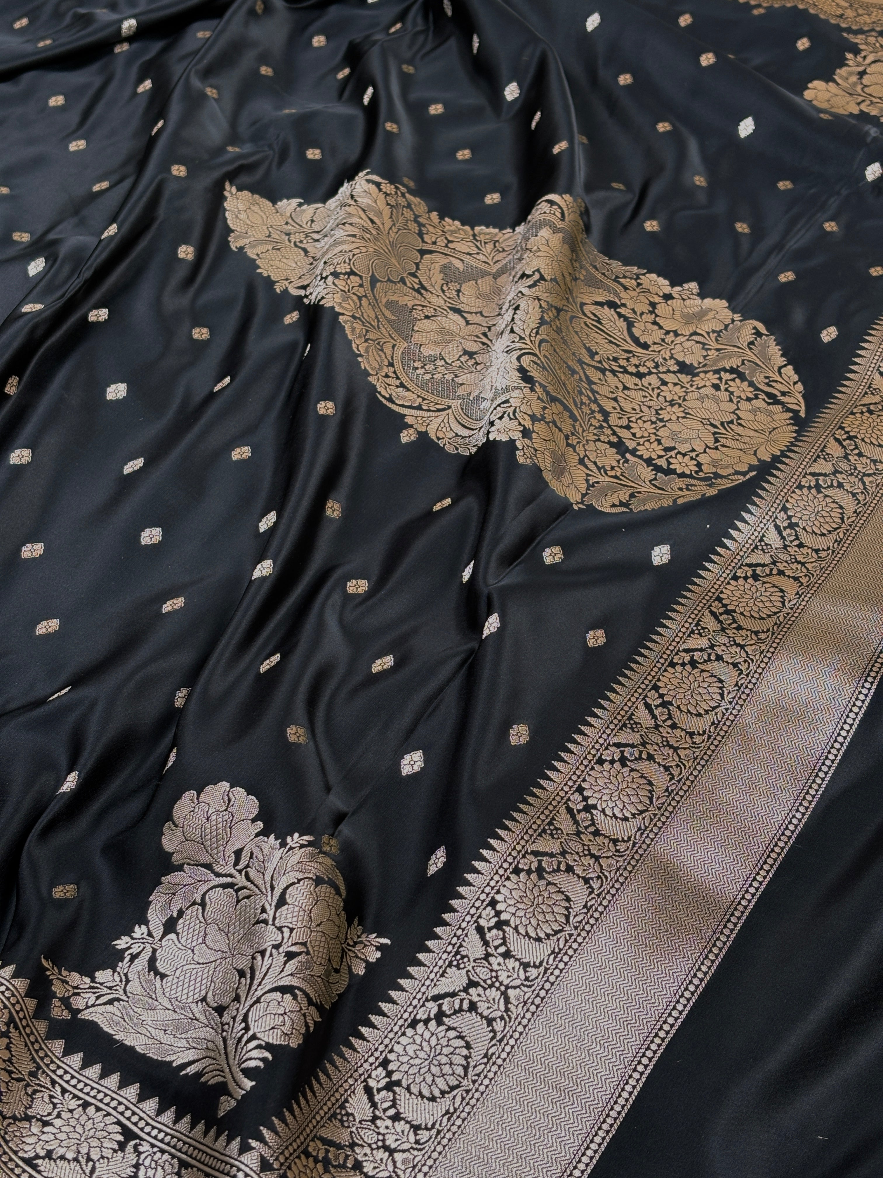 Premium Mashru Katan Banarasi Saree