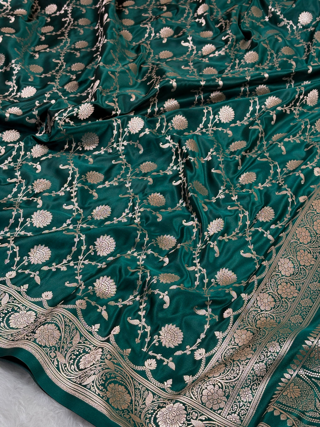 Mashru Katan Banarasi Saree