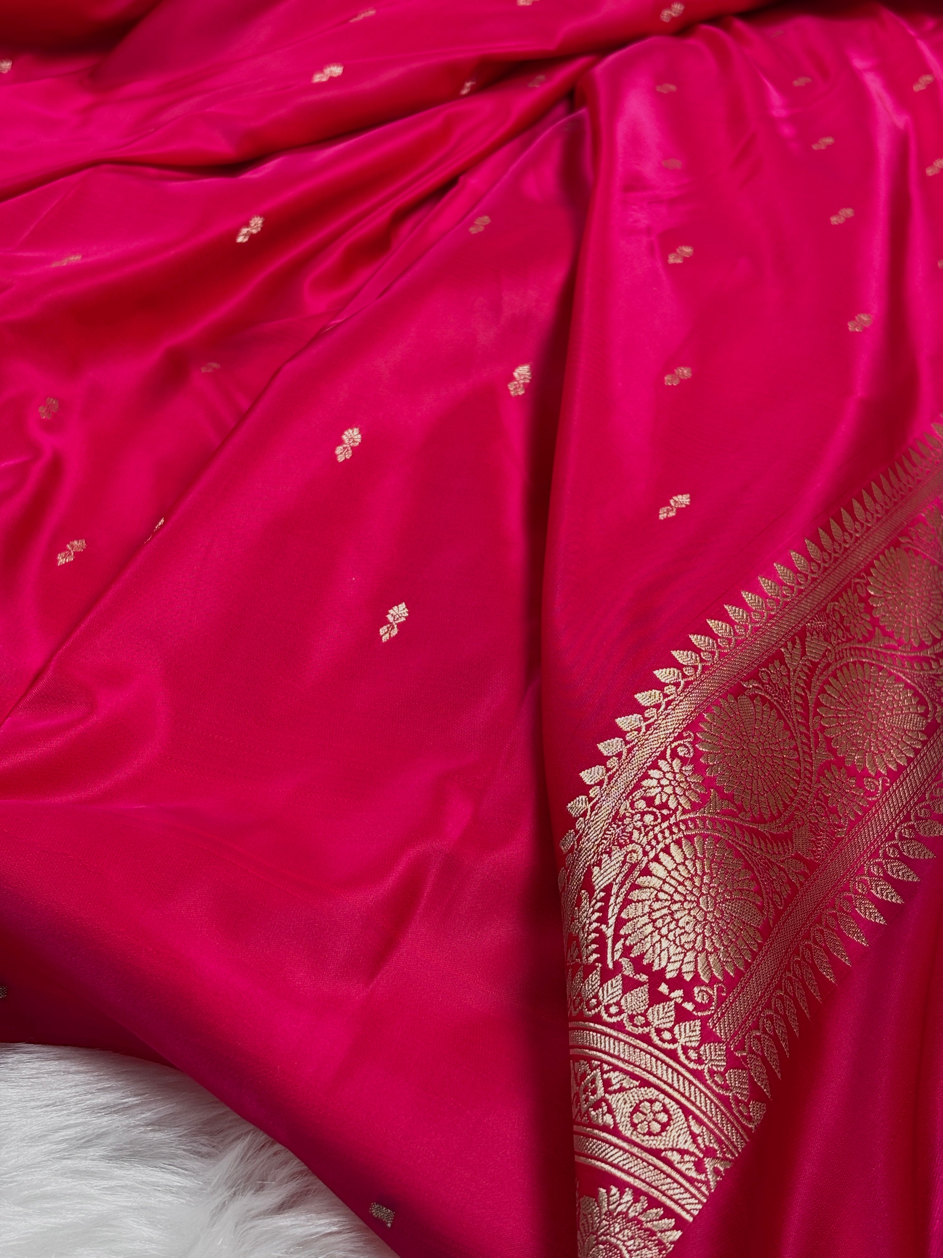Mashru Katan Rangkat Banarasi Saree