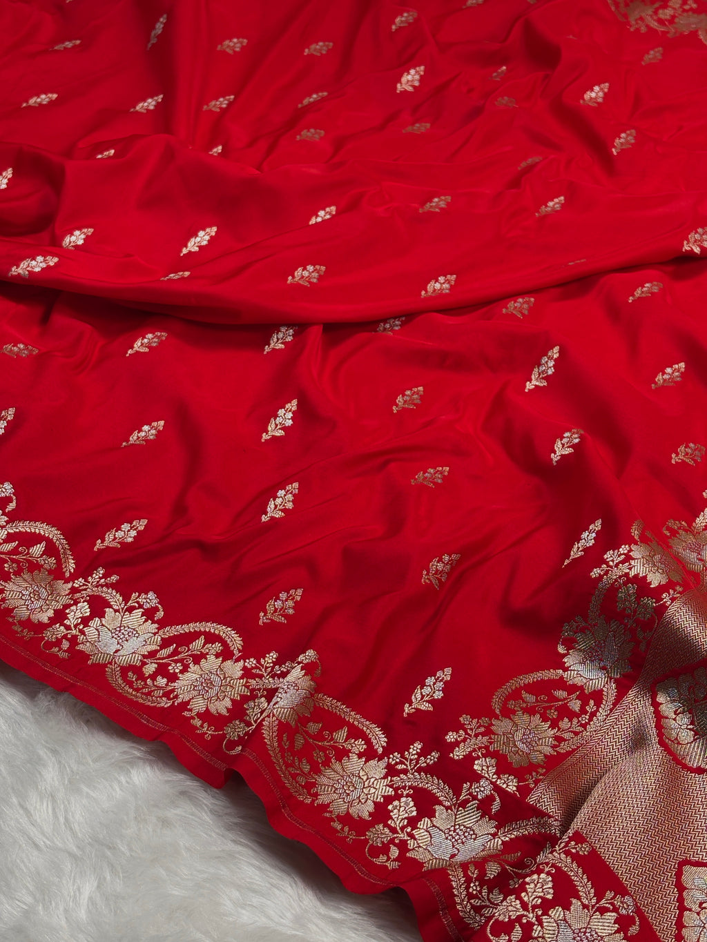 Mashru Katan Banarasi Saree