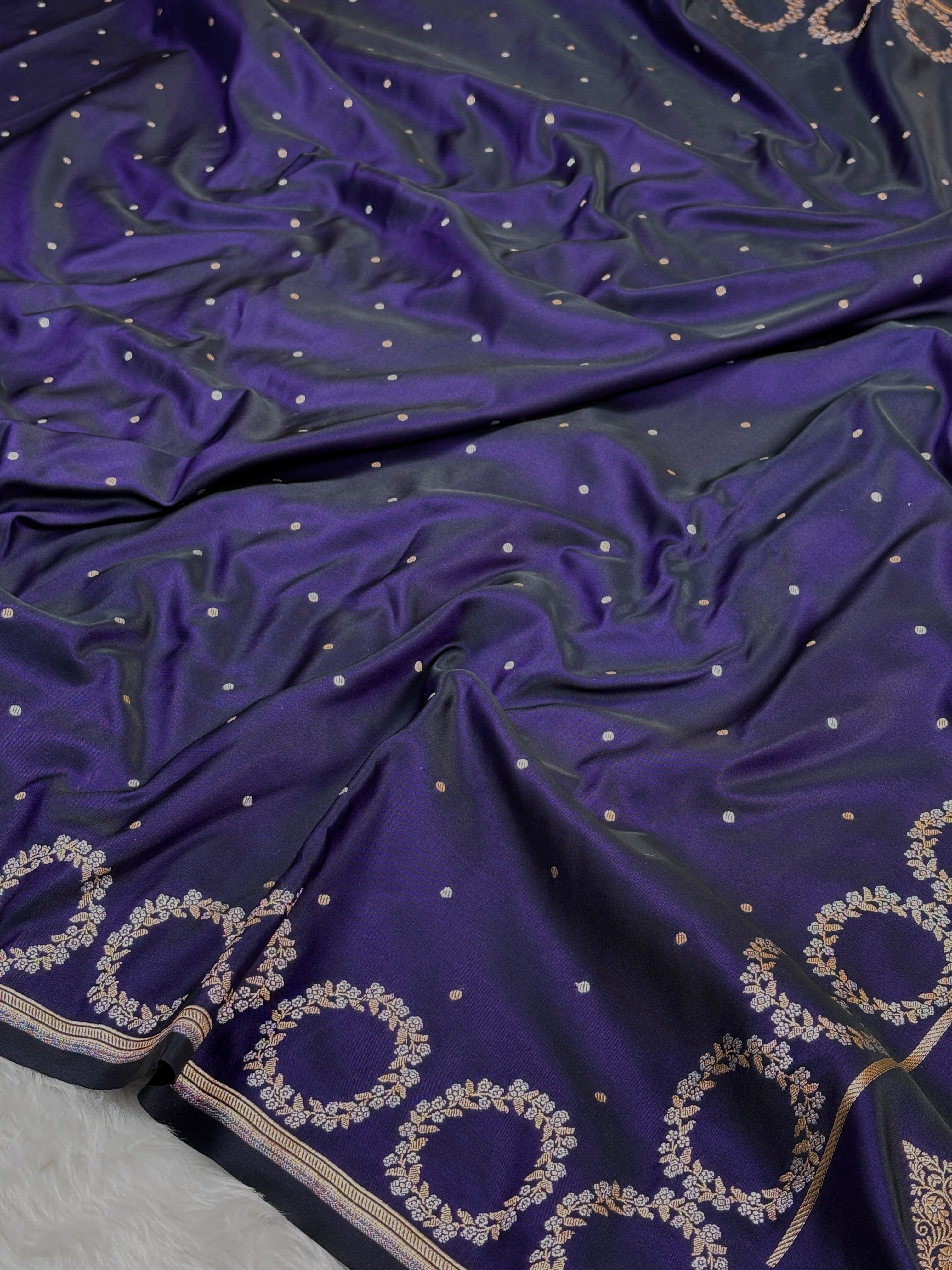 Premium Mashru Katan Banarasi Saree