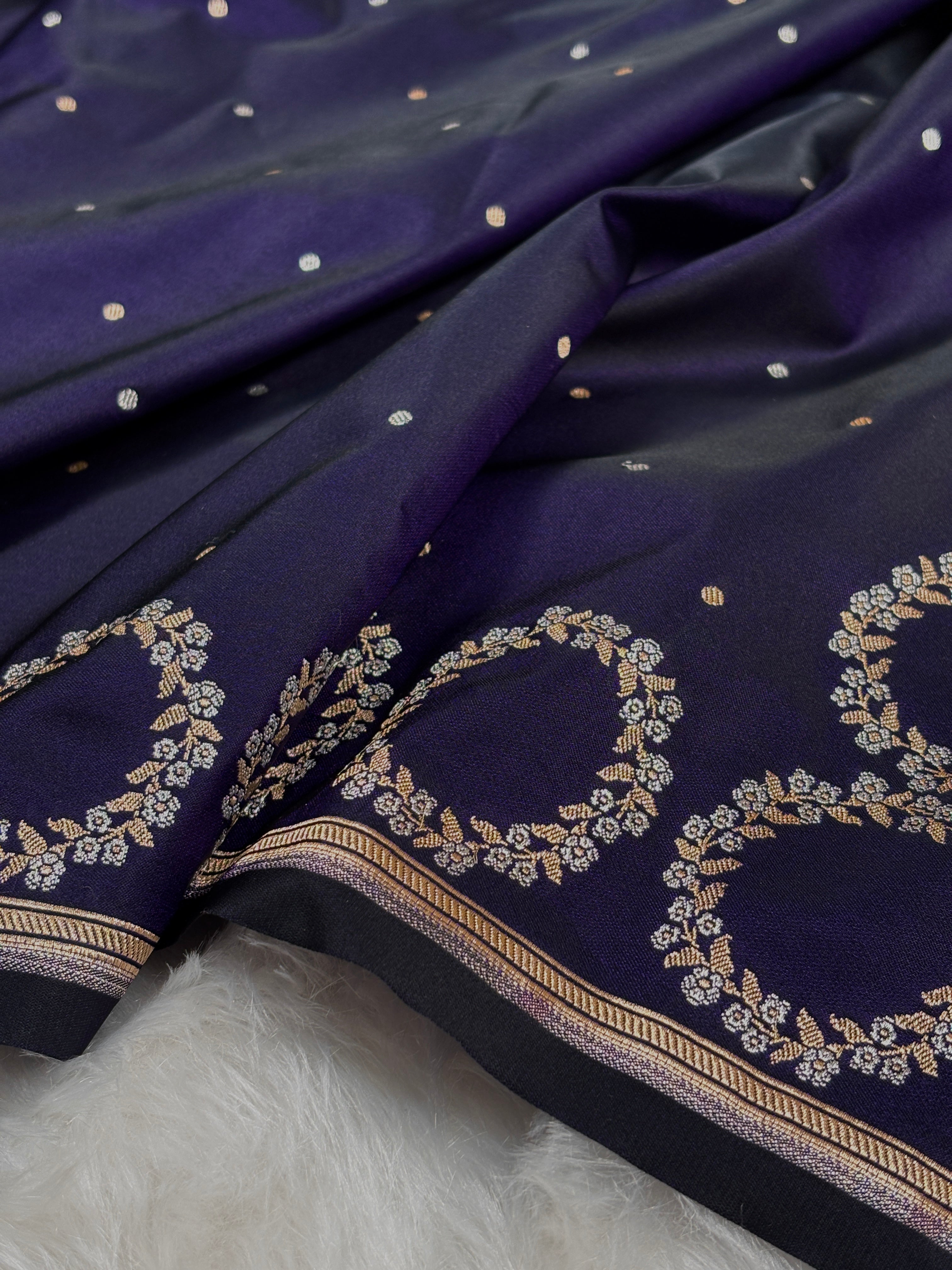 Premium Mashru Katan Banarasi Saree