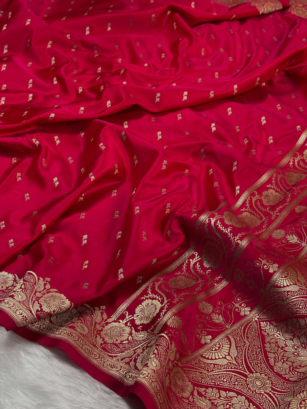 Mashru Katan Banarasi Saree