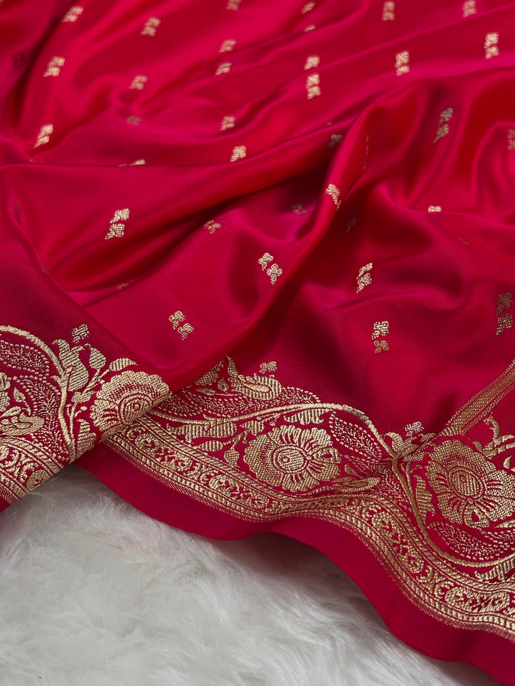 Mashru Katan Banarasi Saree