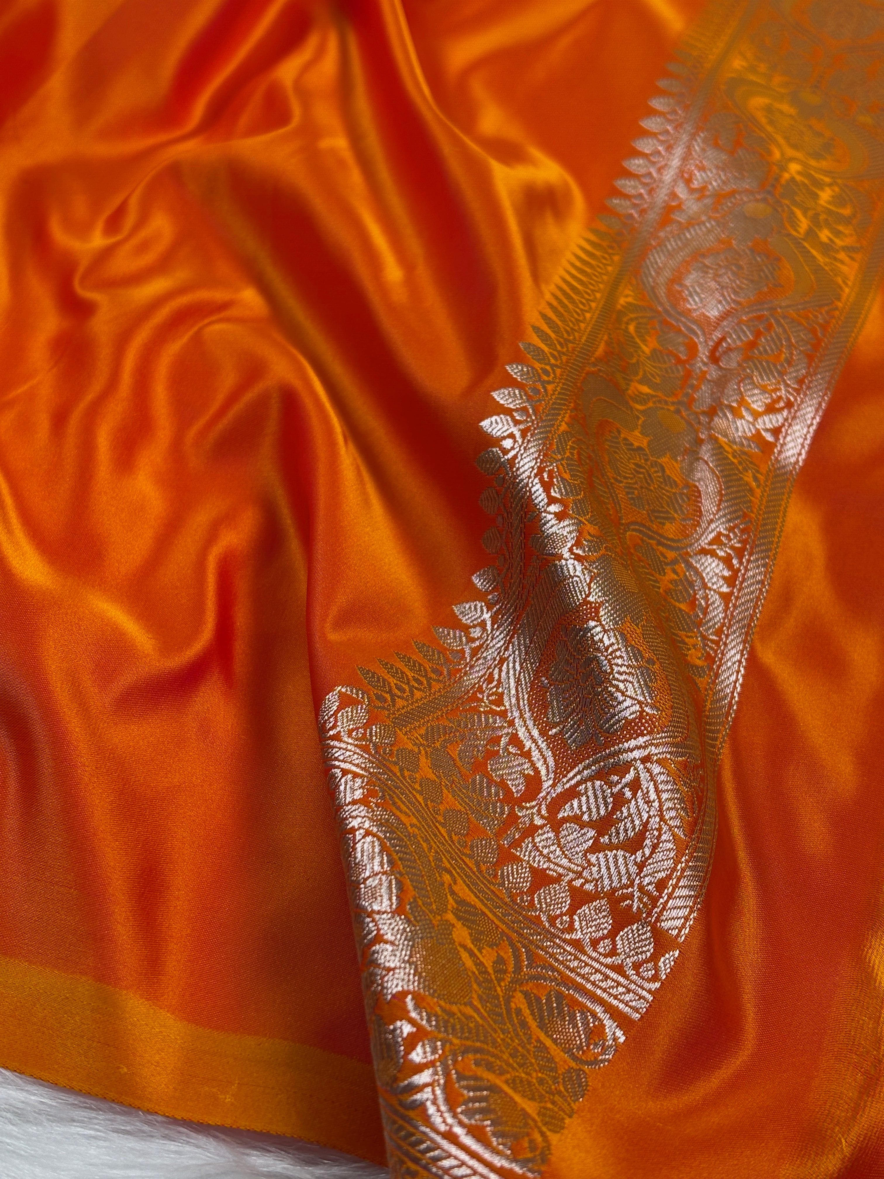 Mashru Katan Banarasi Saree