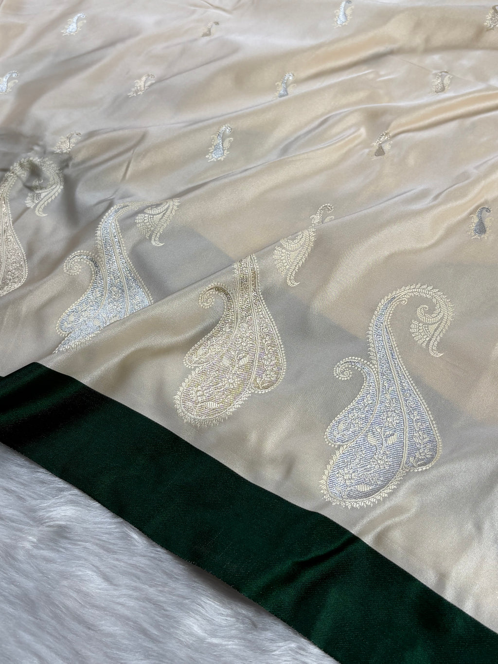 Mashru Katan Banarasi Saree
