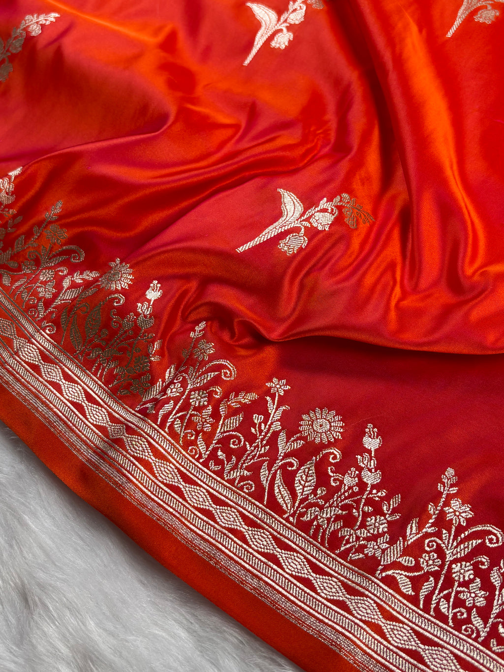 Mashru Katan Banarasi Saree