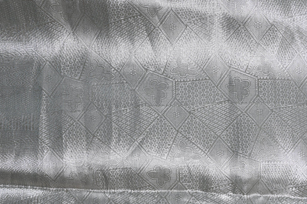 Baby Sea Green Pure Banarasi Molten Tissue Silk Saree