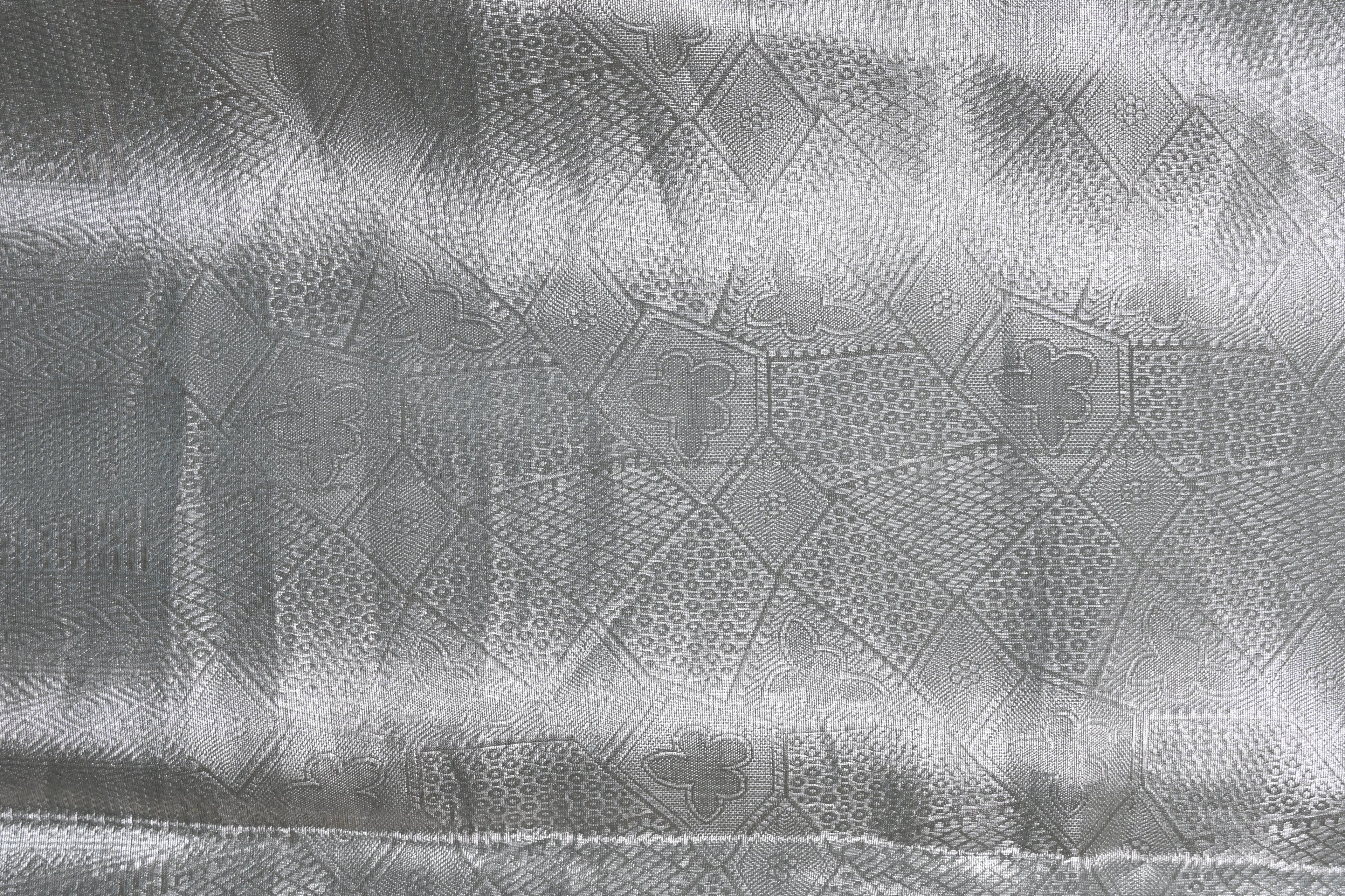 Baby Sea Green Pure Banarasi Molten Tissue Silk Saree