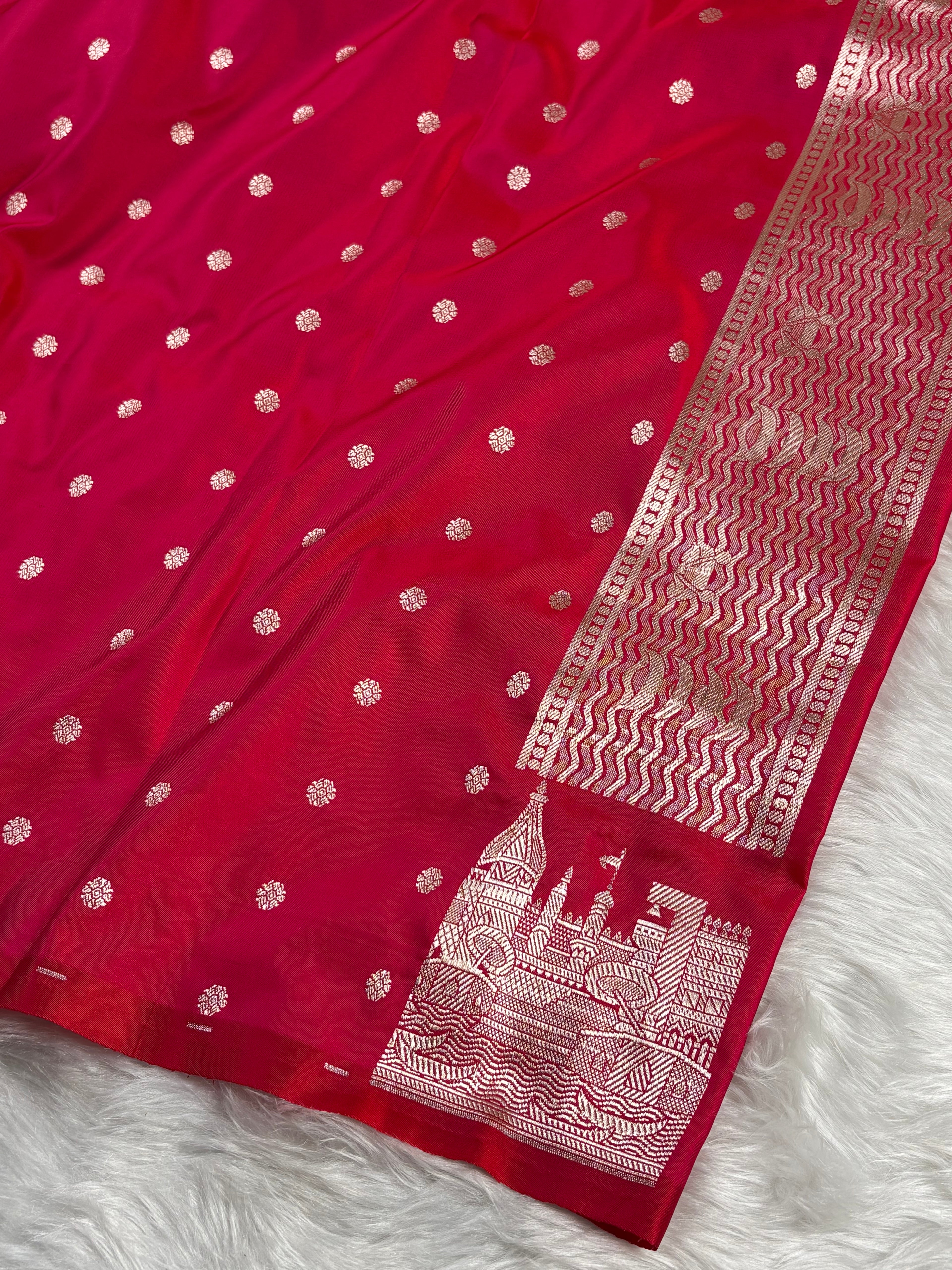 Mashru Katan Banarasi Saree