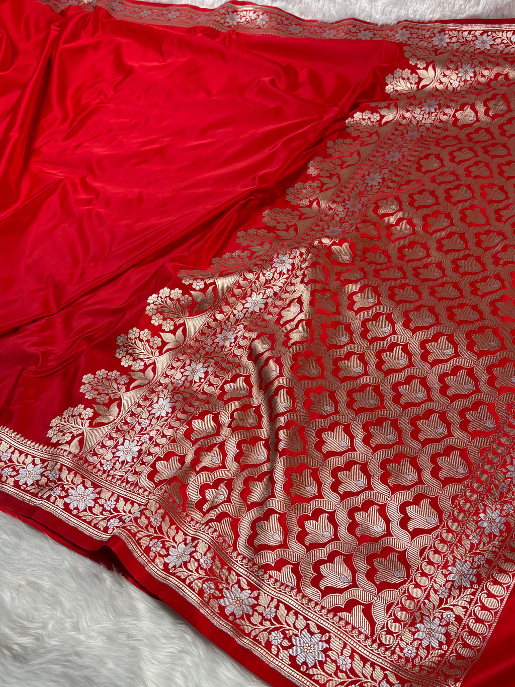 Mashru Katan Banaarasi Saree