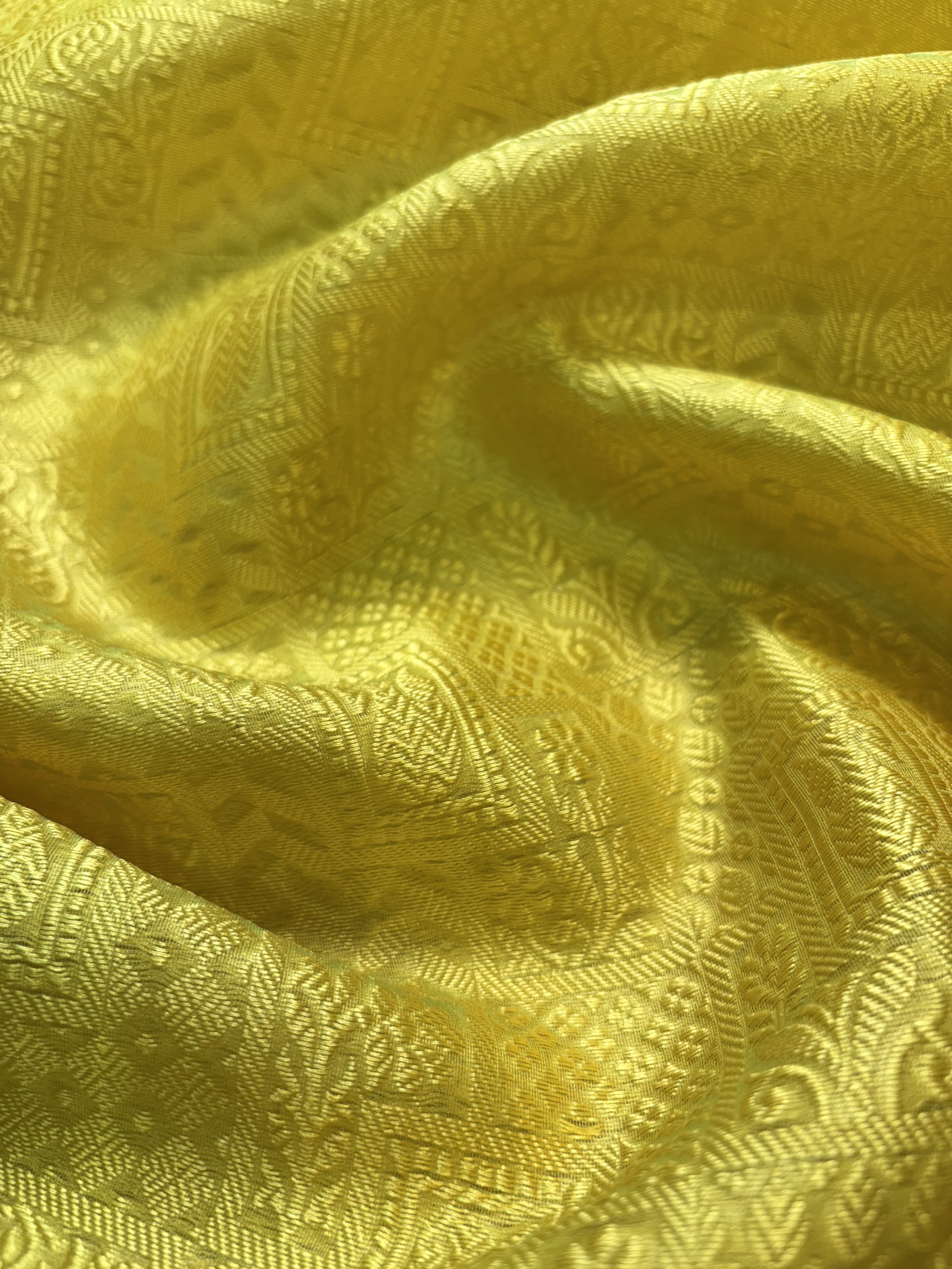 Contrast Banarasi Fancy Katan Tanchui Meena Saree