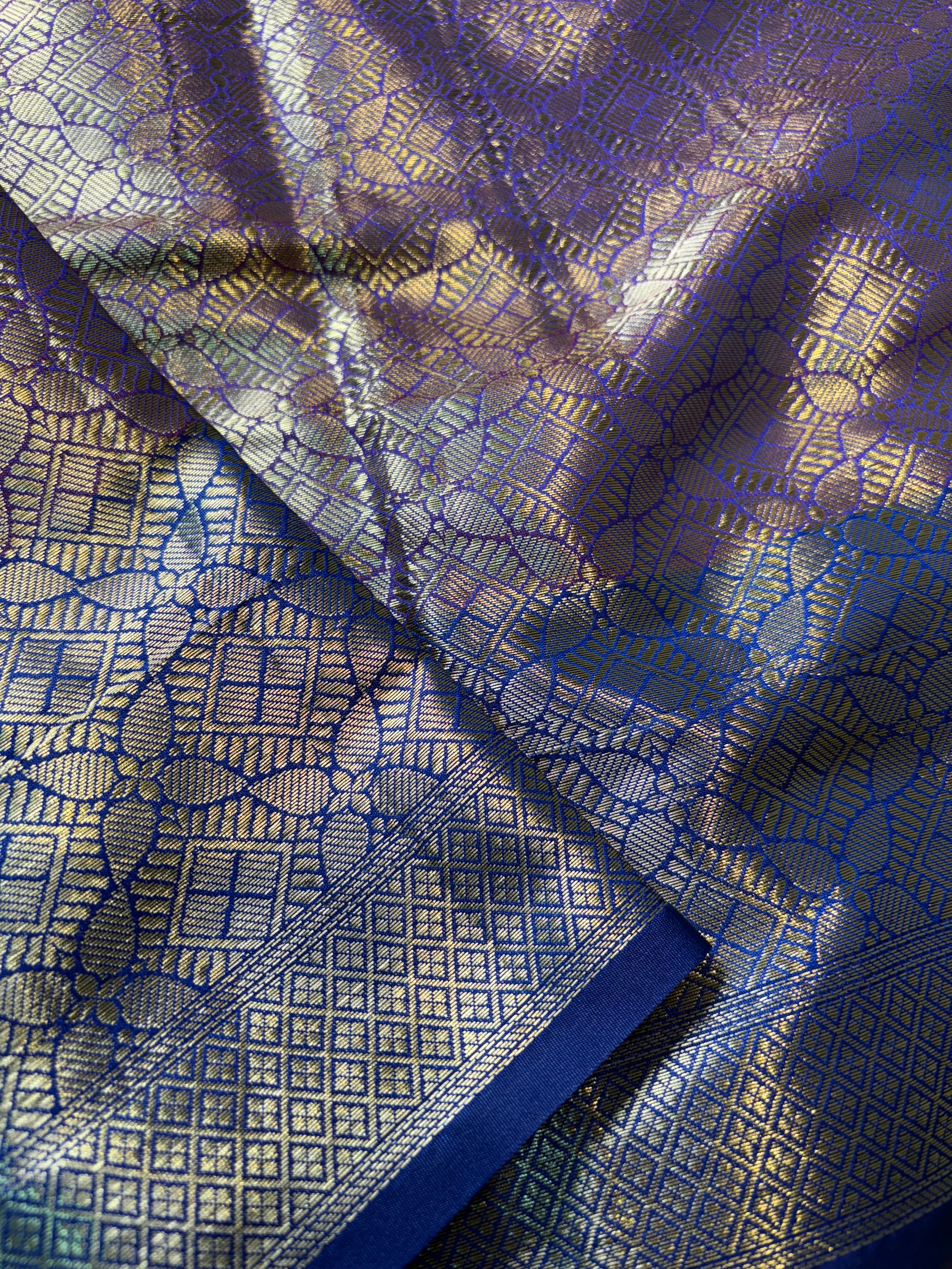 Contrast Banarasi Fancy Katan Saree