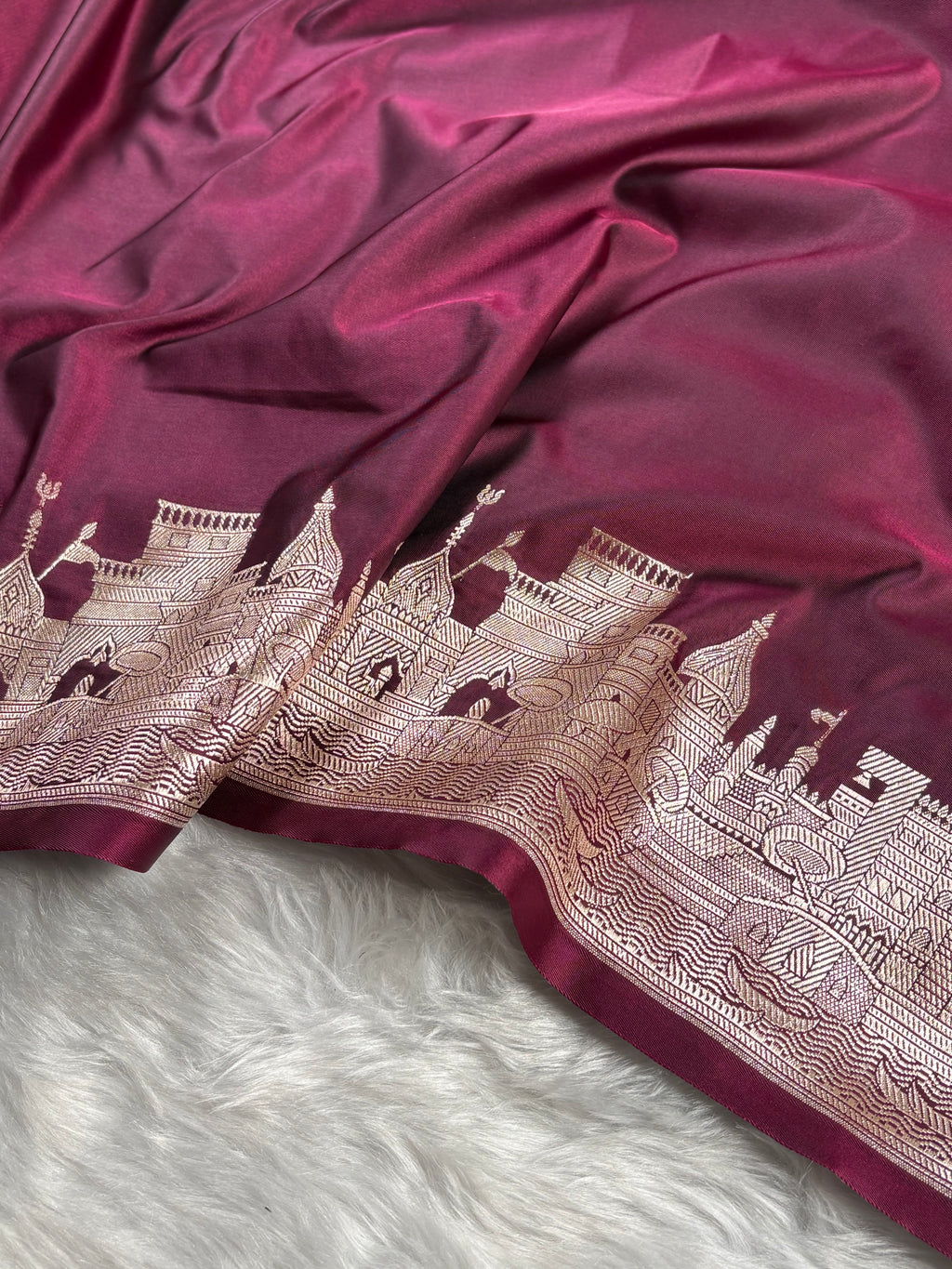 Mashru Katan Banarasi Saree